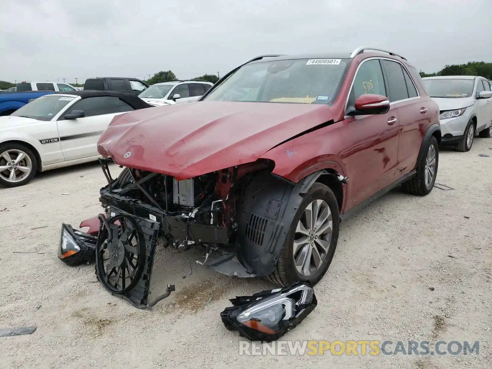 2 Photograph of a damaged car 4JGFB4JB8LA204406 MERCEDES-BENZ G CLASS 2020