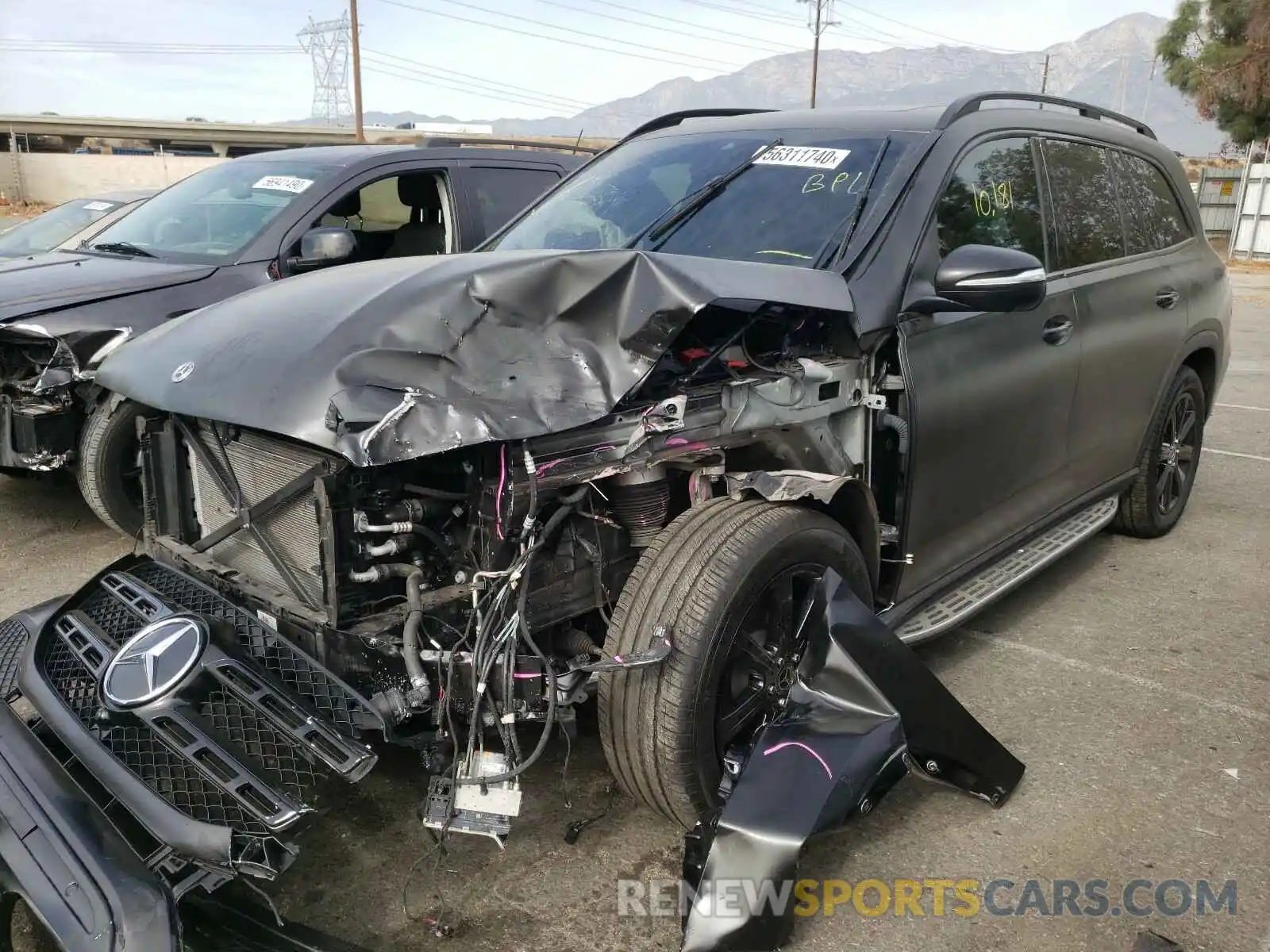 2 Photograph of a damaged car 4JGFF5KE7LA131760 MERCEDES-BENZ G CLASS 2020