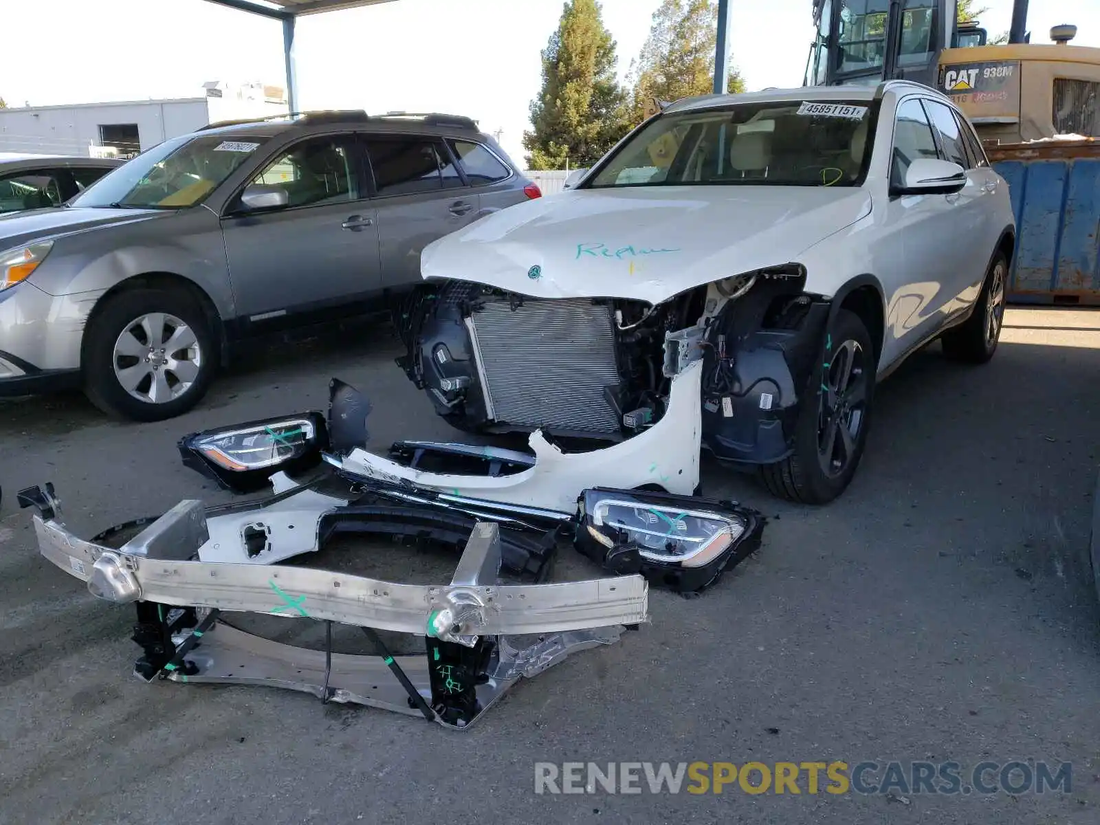 2 Photograph of a damaged car W1N0G8DB2LF857260 MERCEDES-BENZ G CLASS 2020