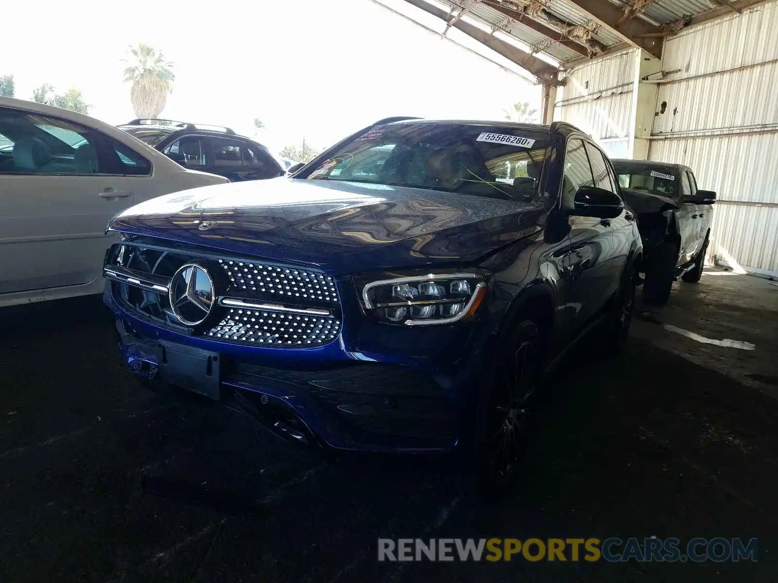 2 Photograph of a damaged car W1N0G8DB3LF782567 MERCEDES-BENZ G CLASS 2020