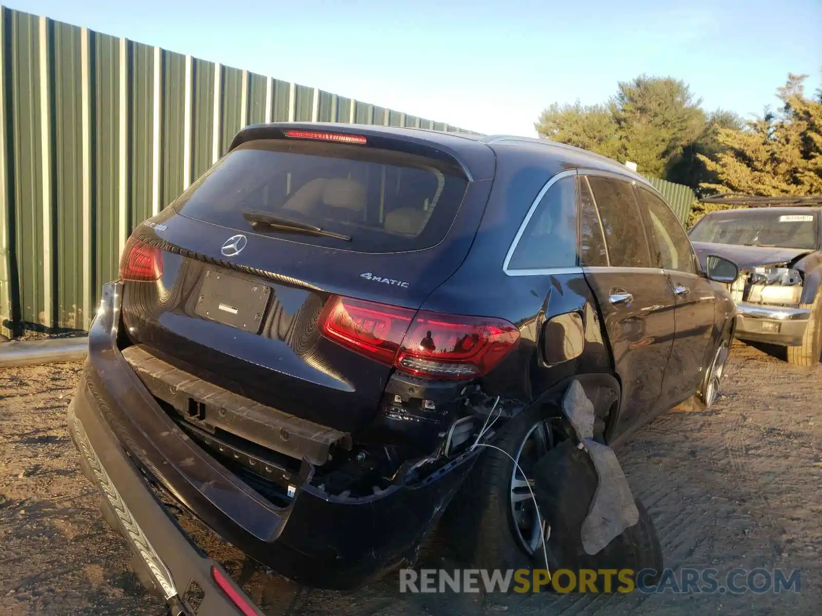 4 Photograph of a damaged car W1N0G8EB3LF845455 MERCEDES-BENZ G CLASS 2020