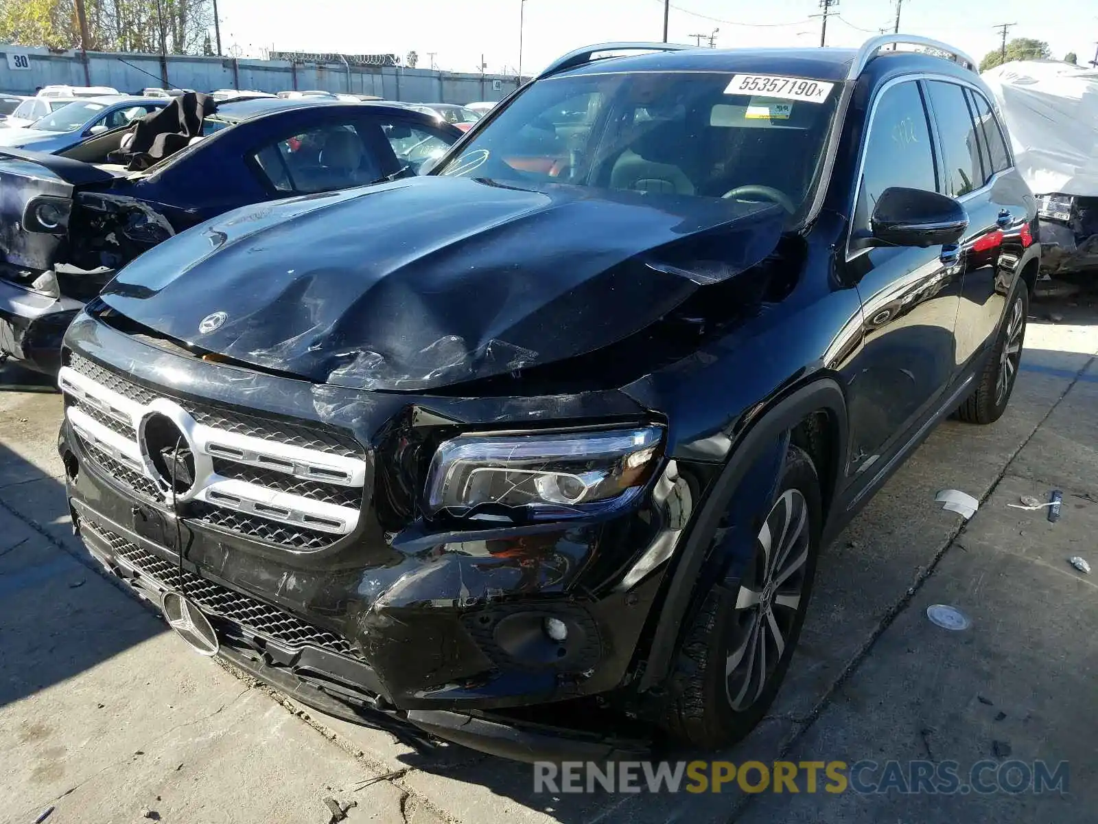 2 Photograph of a damaged car W1N4M4GB8LW051213 MERCEDES-BENZ G CLASS 2020