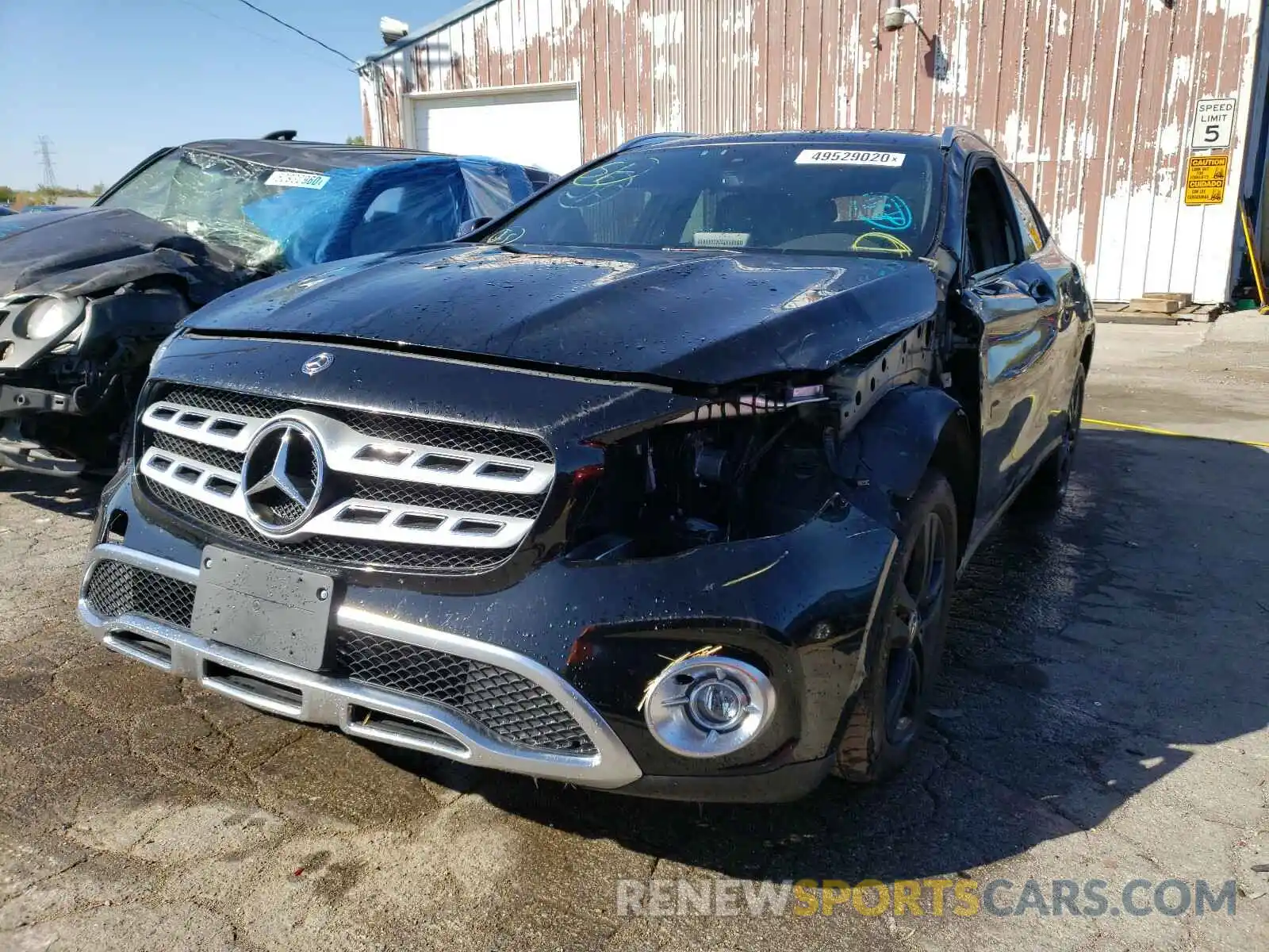 2 Photograph of a damaged car W1NTG4GB6LU029645 MERCEDES-BENZ G CLASS 2020