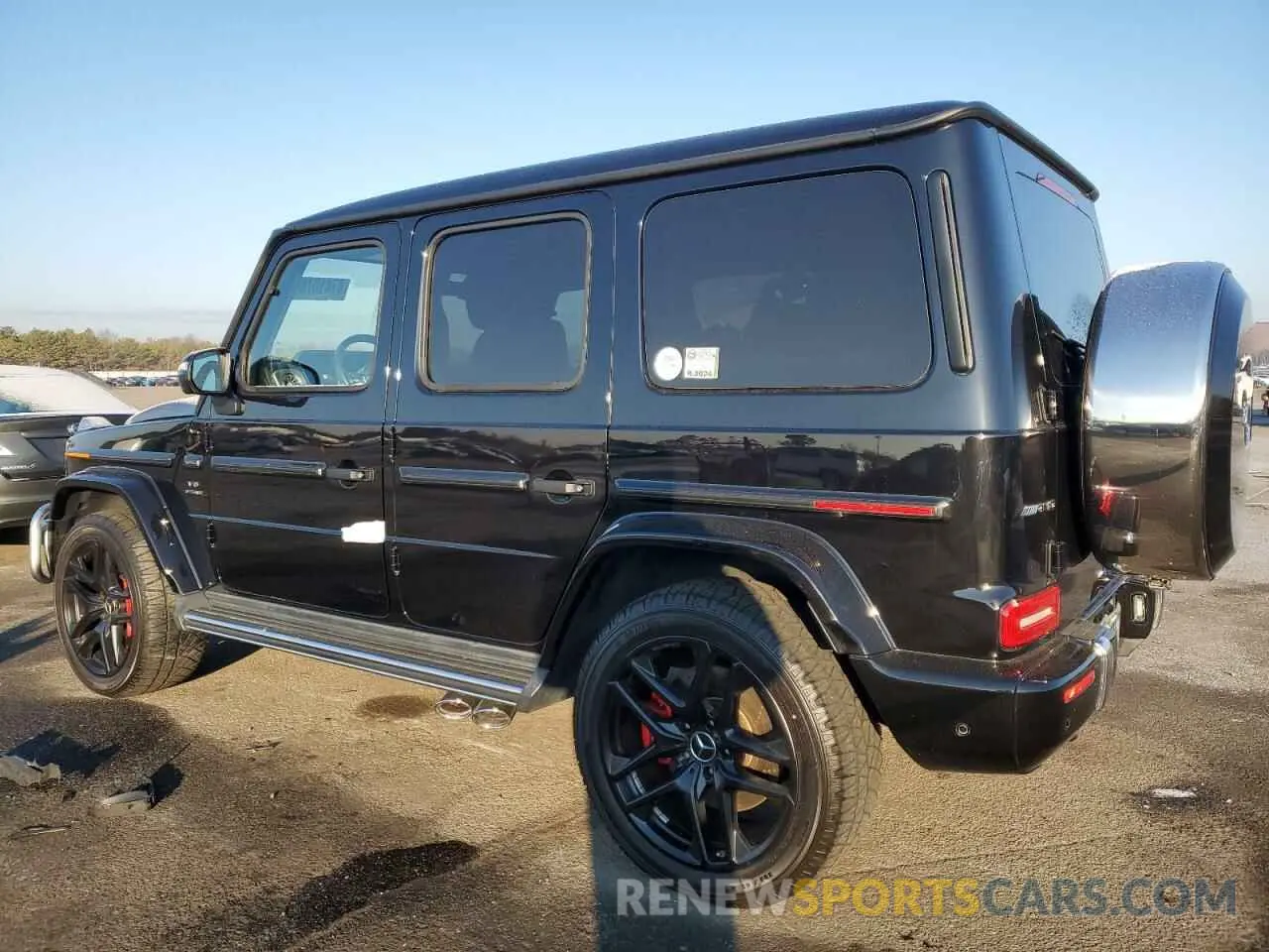 2 Photograph of a damaged car W1NYC7HJ3LX364367 MERCEDES-BENZ G-CLASS 2020