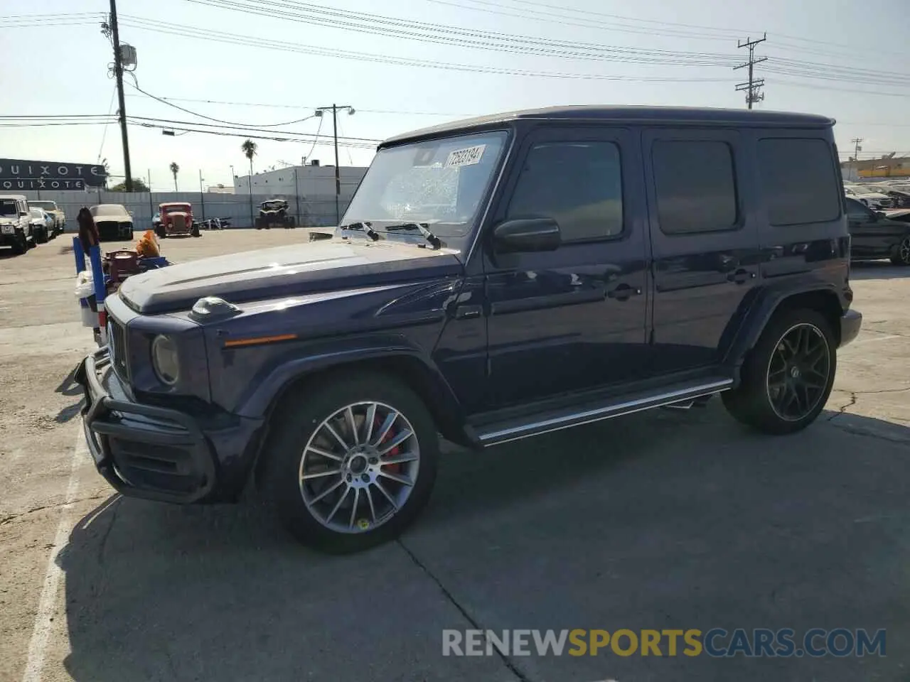 1 Photograph of a damaged car W1NYC7HJXLX340812 MERCEDES-BENZ G-CLASS 2020