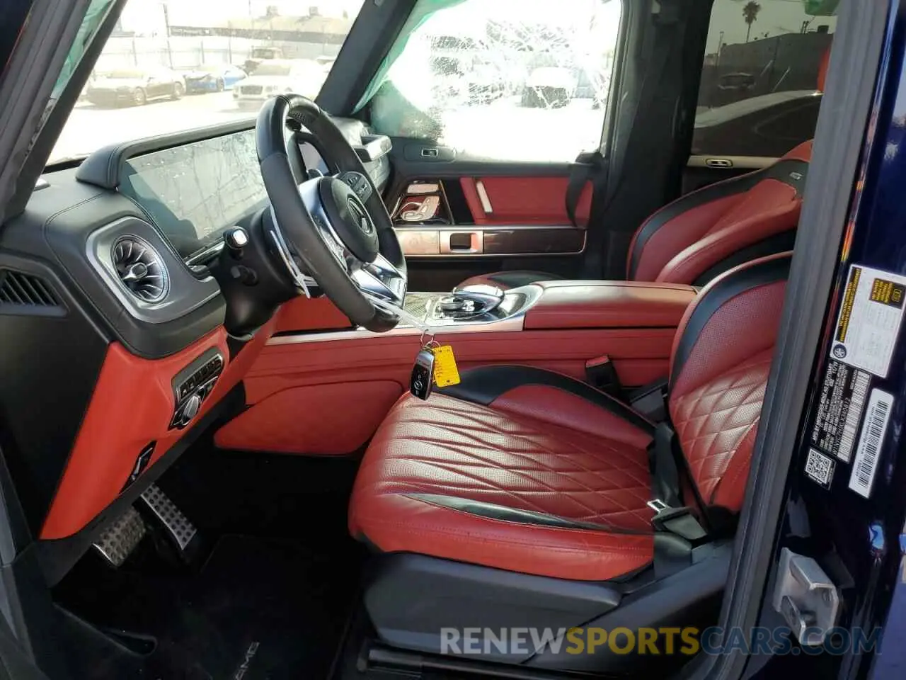 7 Photograph of a damaged car W1NYC7HJXLX340812 MERCEDES-BENZ G-CLASS 2020