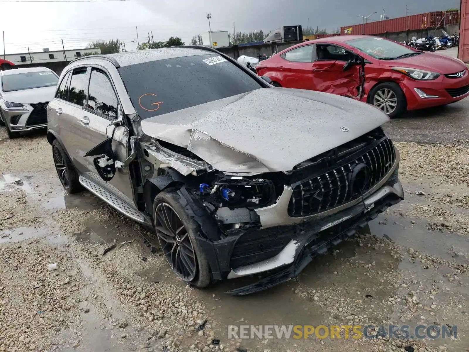 1 Photograph of a damaged car WDC0G6EBXLF729126 MERCEDES-BENZ G CLASS 2020