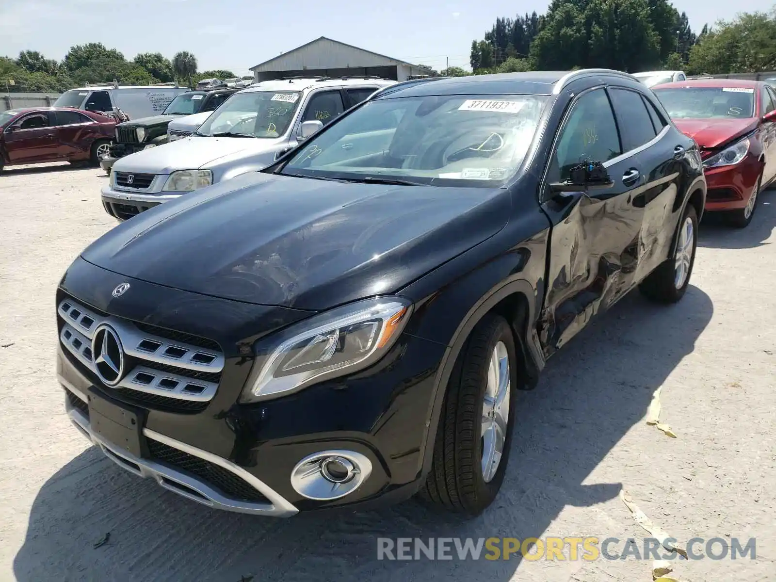 2 Photograph of a damaged car WDCTG4GB4LU024798 MERCEDES-BENZ G CLASS 2020