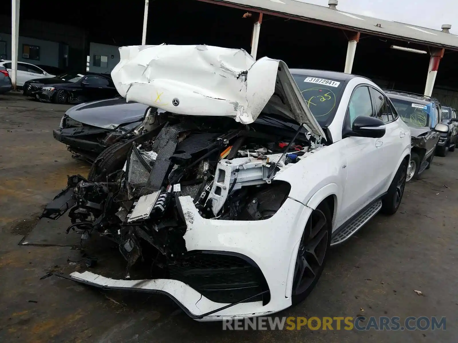 2 Photograph of a damaged car 4JGFD6BB3MA201659 MERCEDES-BENZ G CLASS 2021