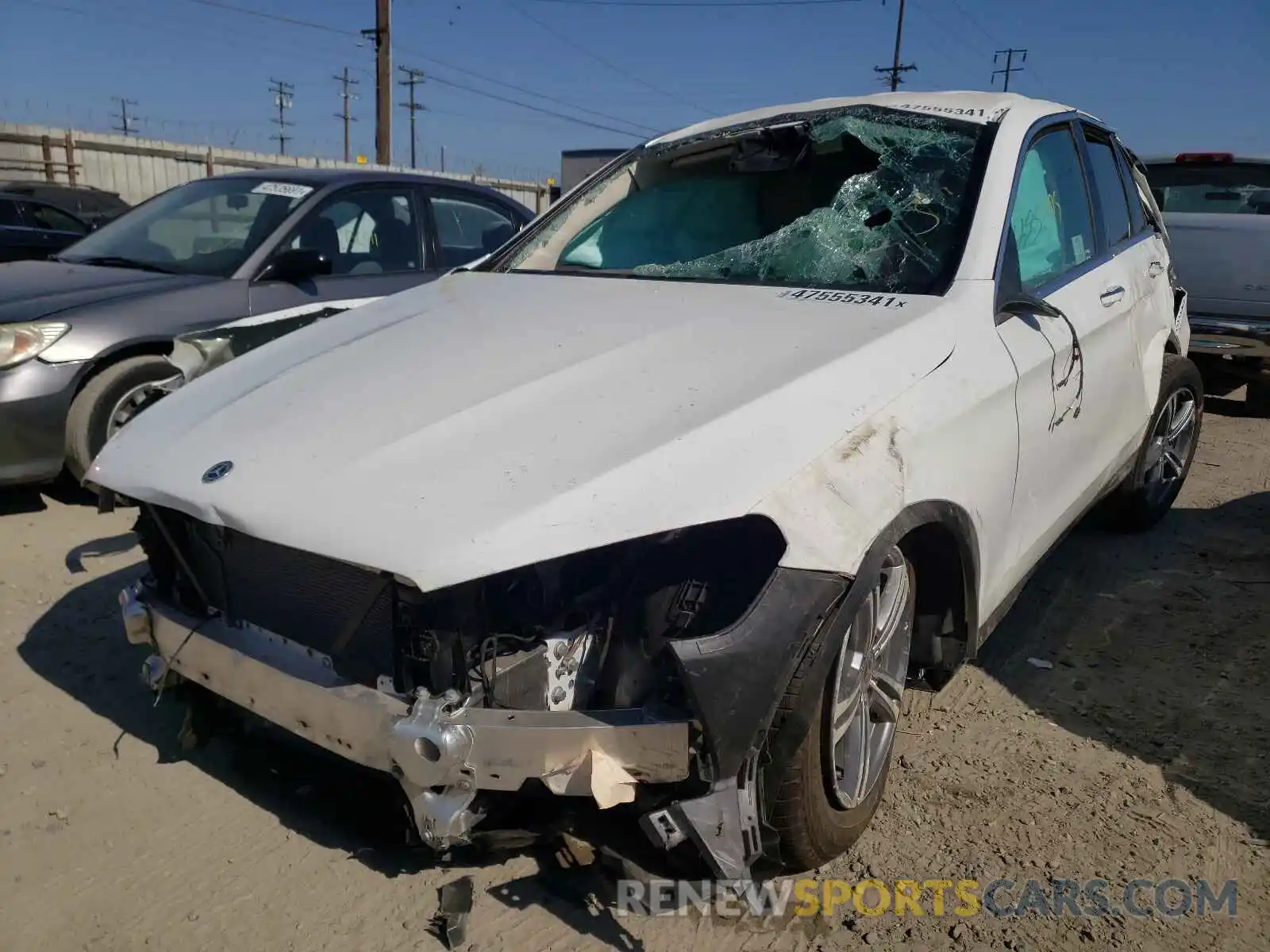 2 Photograph of a damaged car W1N0G8DB4MV284692 MERCEDES-BENZ G CLASS 2021