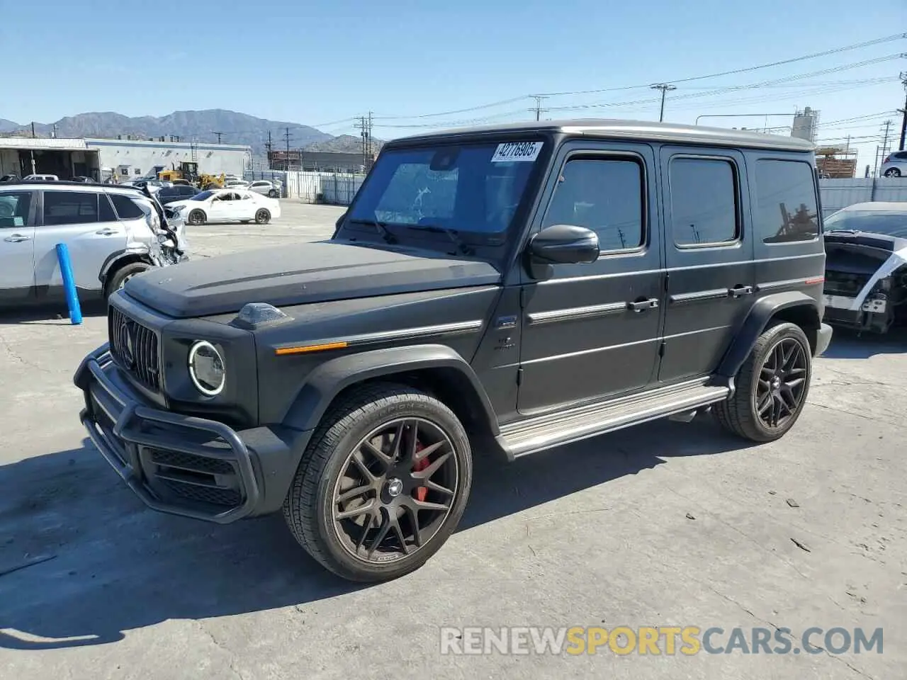 1 Photograph of a damaged car W1NYC7HJ1MX387972 MERCEDES-BENZ G-CLASS 2021