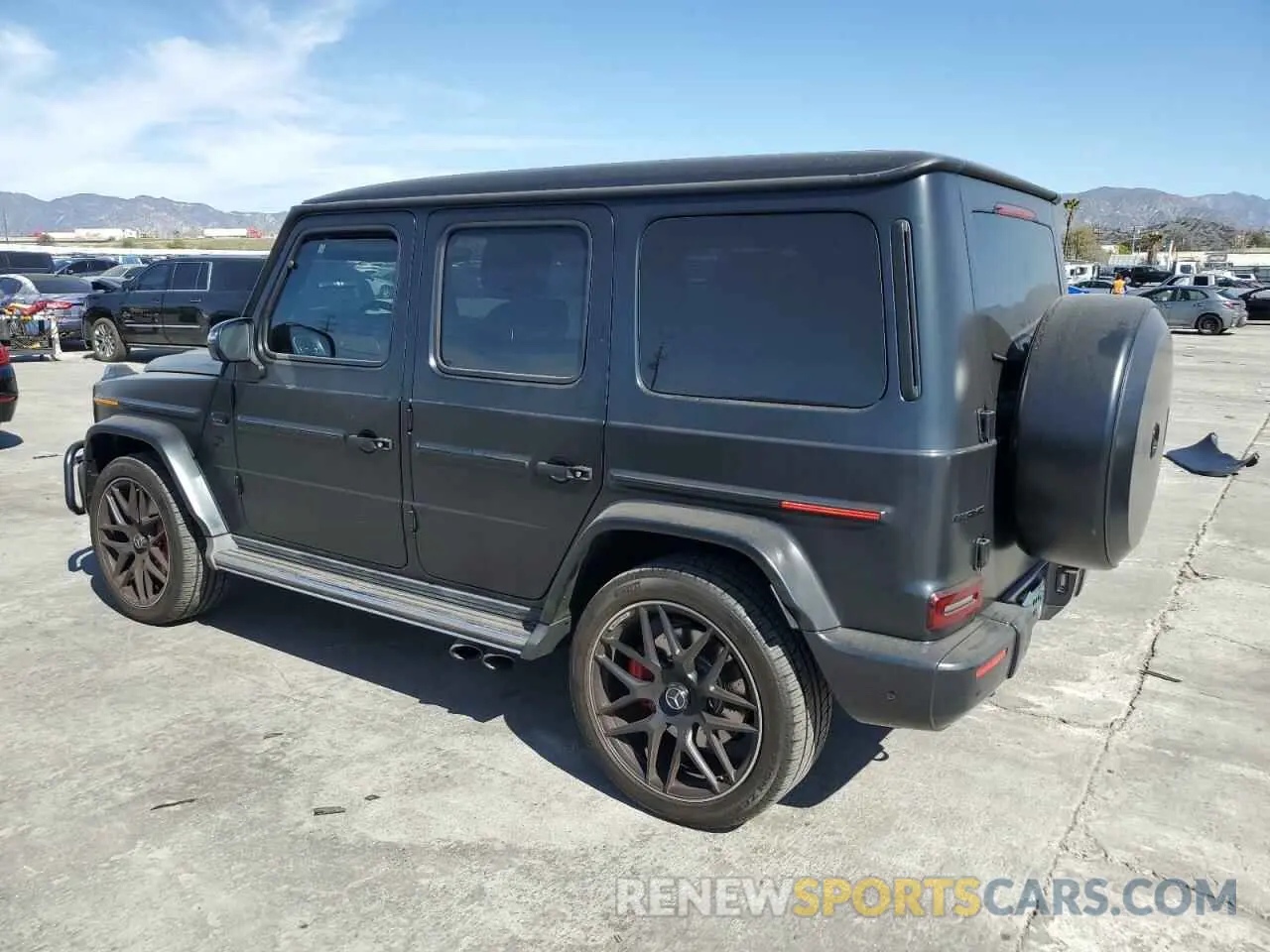 2 Photograph of a damaged car W1NYC7HJ1MX387972 MERCEDES-BENZ G-CLASS 2021