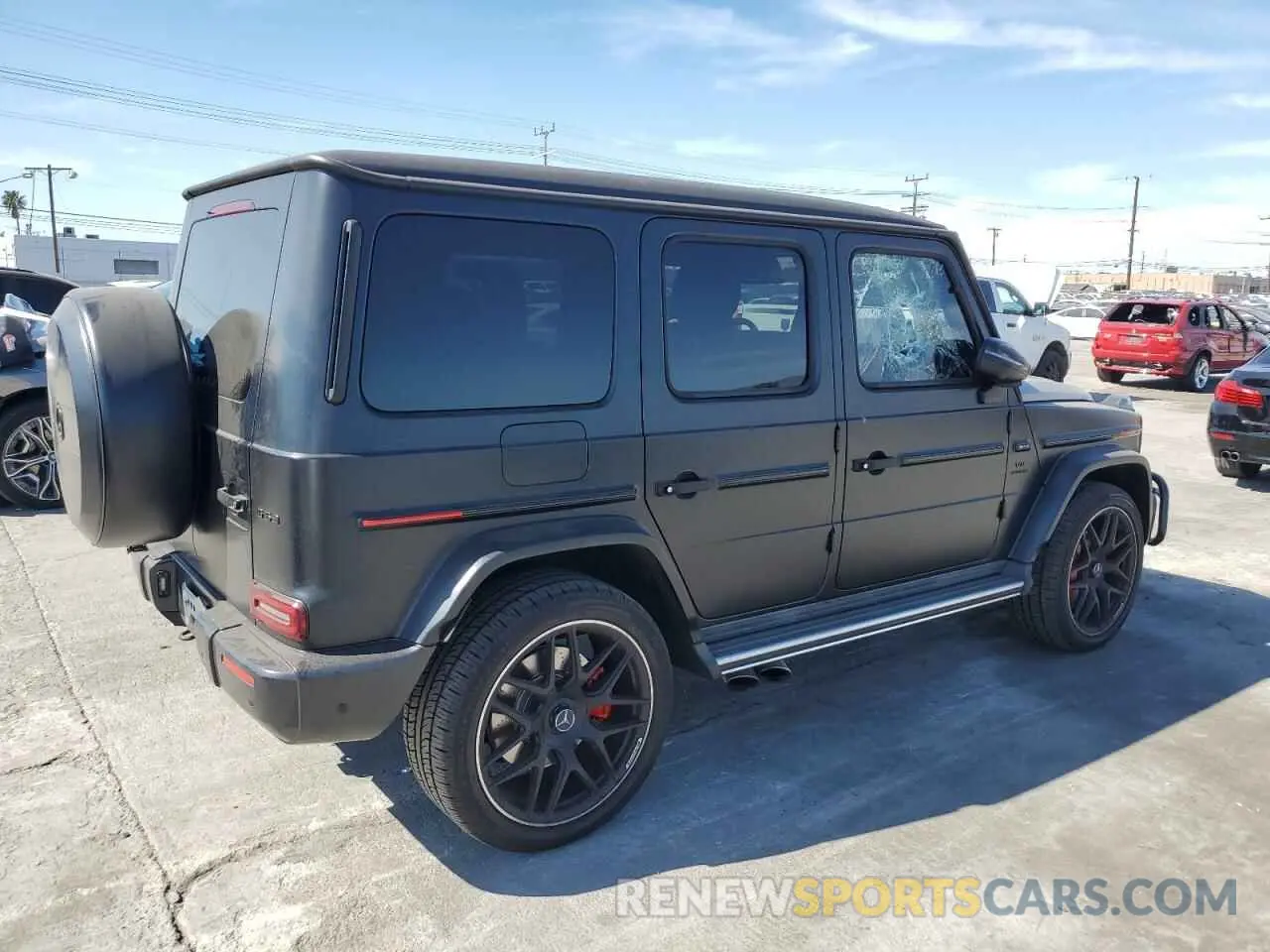 3 Photograph of a damaged car W1NYC7HJ1MX387972 MERCEDES-BENZ G-CLASS 2021