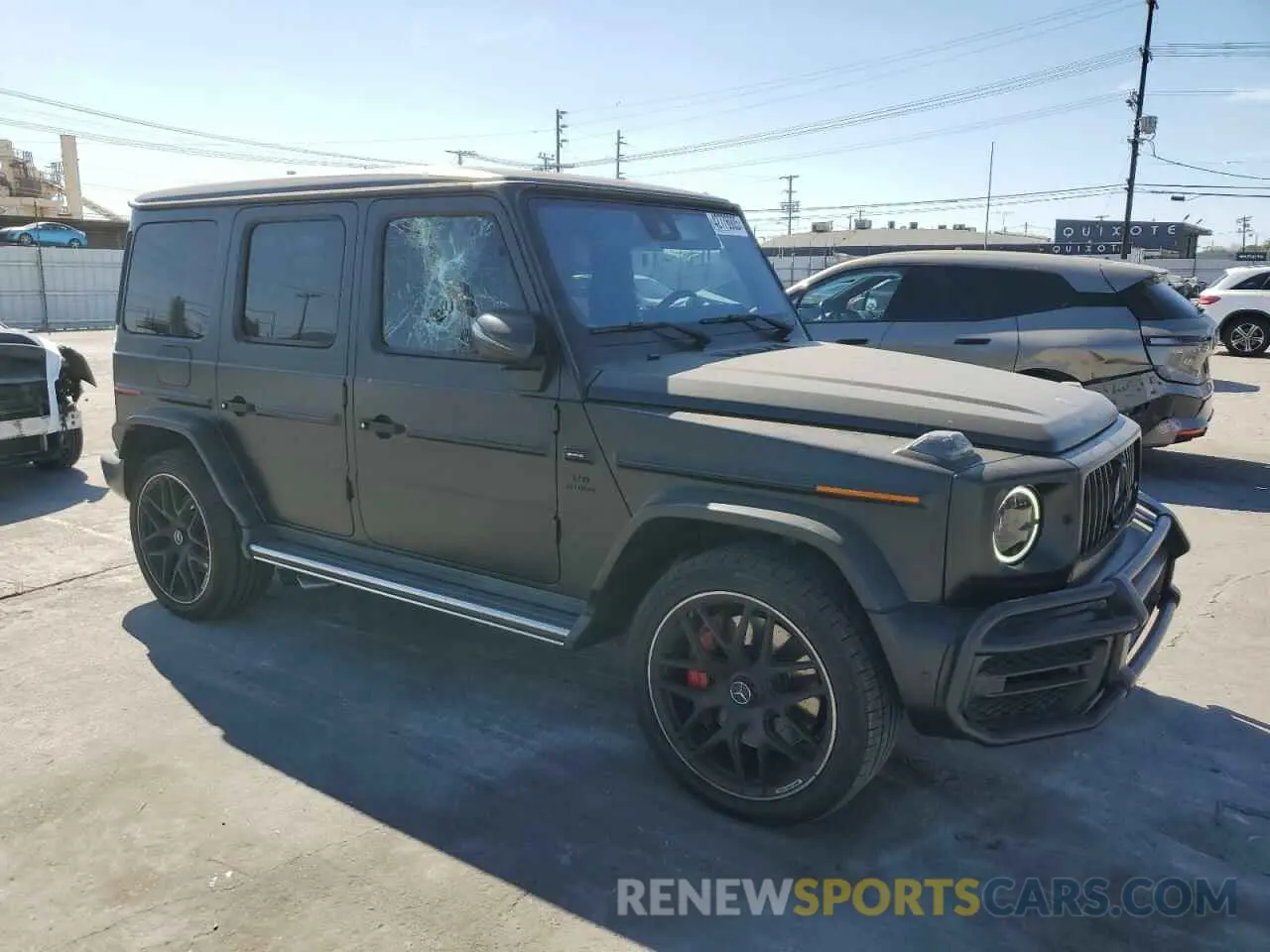 4 Photograph of a damaged car W1NYC7HJ1MX387972 MERCEDES-BENZ G-CLASS 2021