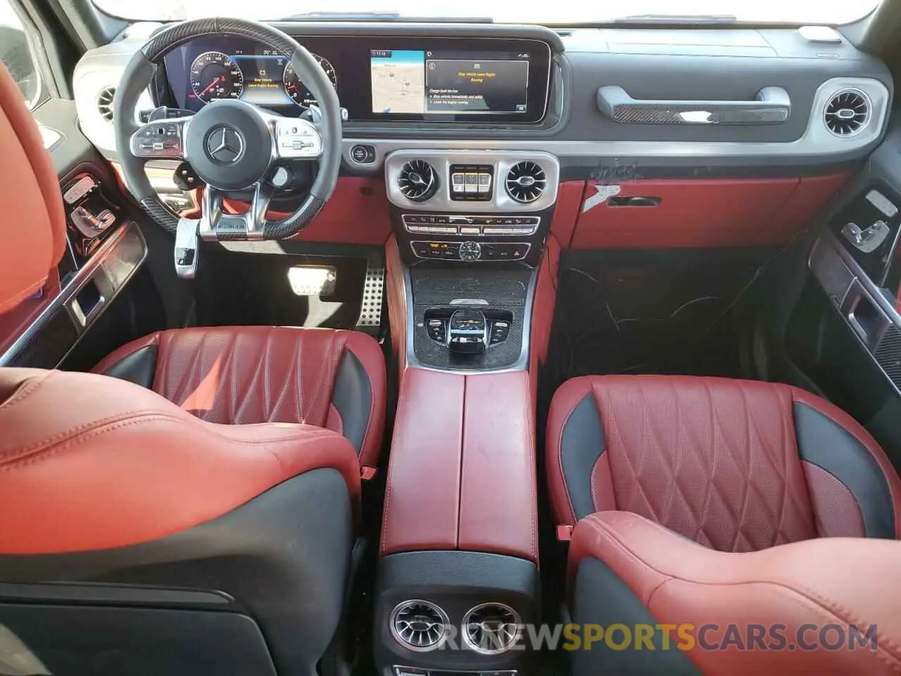8 Photograph of a damaged car W1NYC7HJ1MX387972 MERCEDES-BENZ G-CLASS 2021