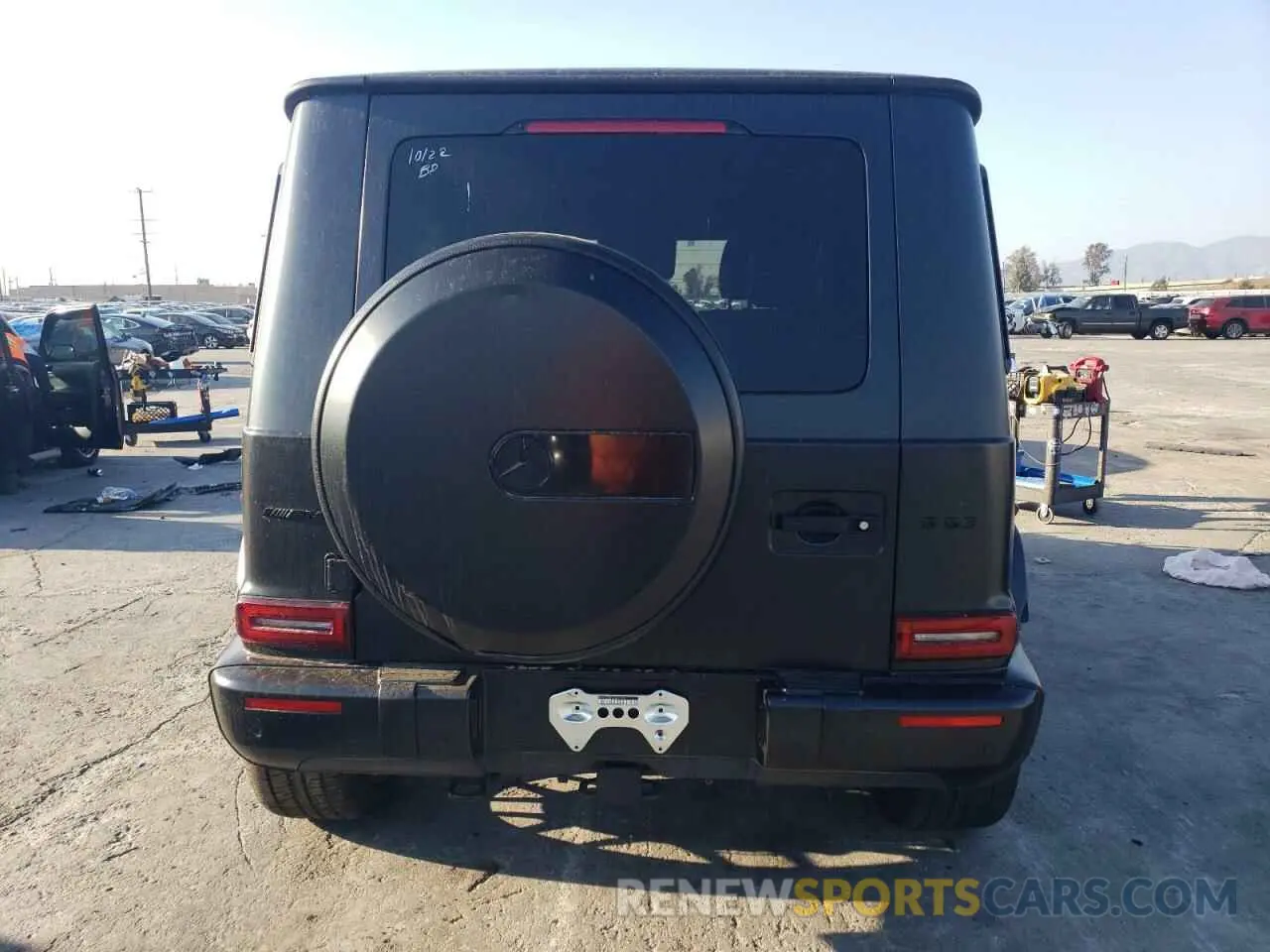 6 Photograph of a damaged car W1NYC7HJ1MX402132 MERCEDES-BENZ G-CLASS 2021
