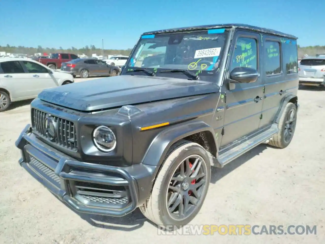 2 Photograph of a damaged car W1NYC7HJ6MX387482 MERCEDES-BENZ G-CLASS 2021