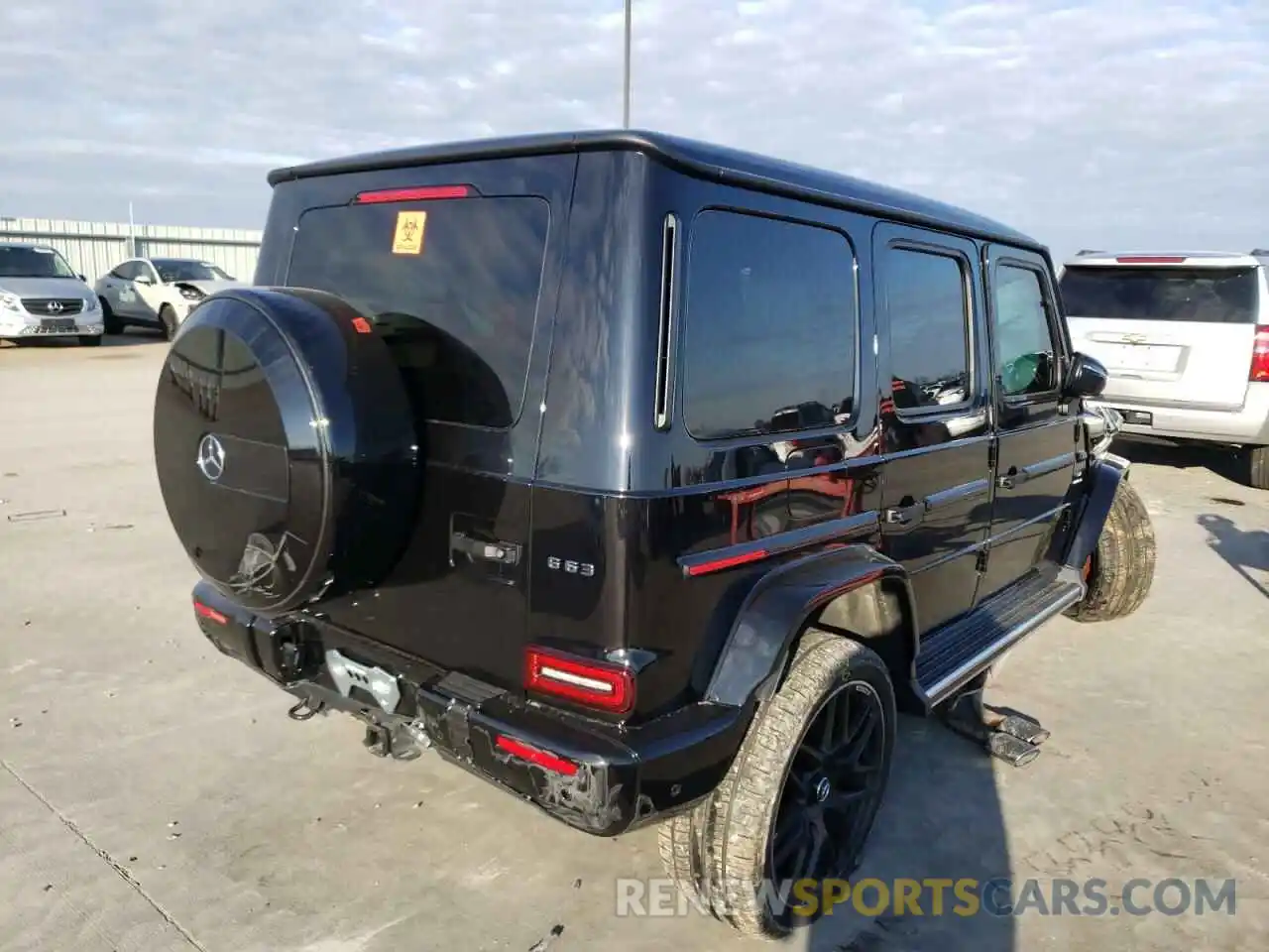 4 Photograph of a damaged car W1NYC7HJ7MX371694 MERCEDES-BENZ G-CLASS 2021