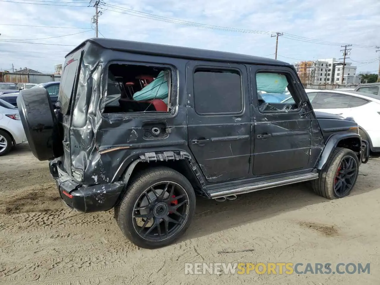 3 Photograph of a damaged car W1NYC7HJ7MX384817 MERCEDES-BENZ G-CLASS 2021