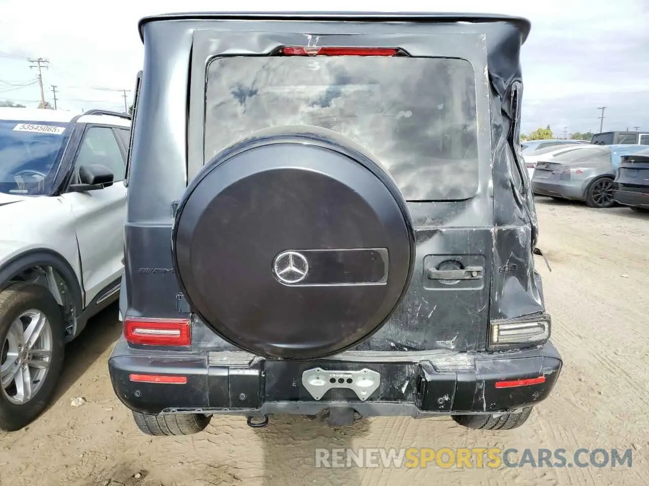 6 Photograph of a damaged car W1NYC7HJ7MX384817 MERCEDES-BENZ G-CLASS 2021