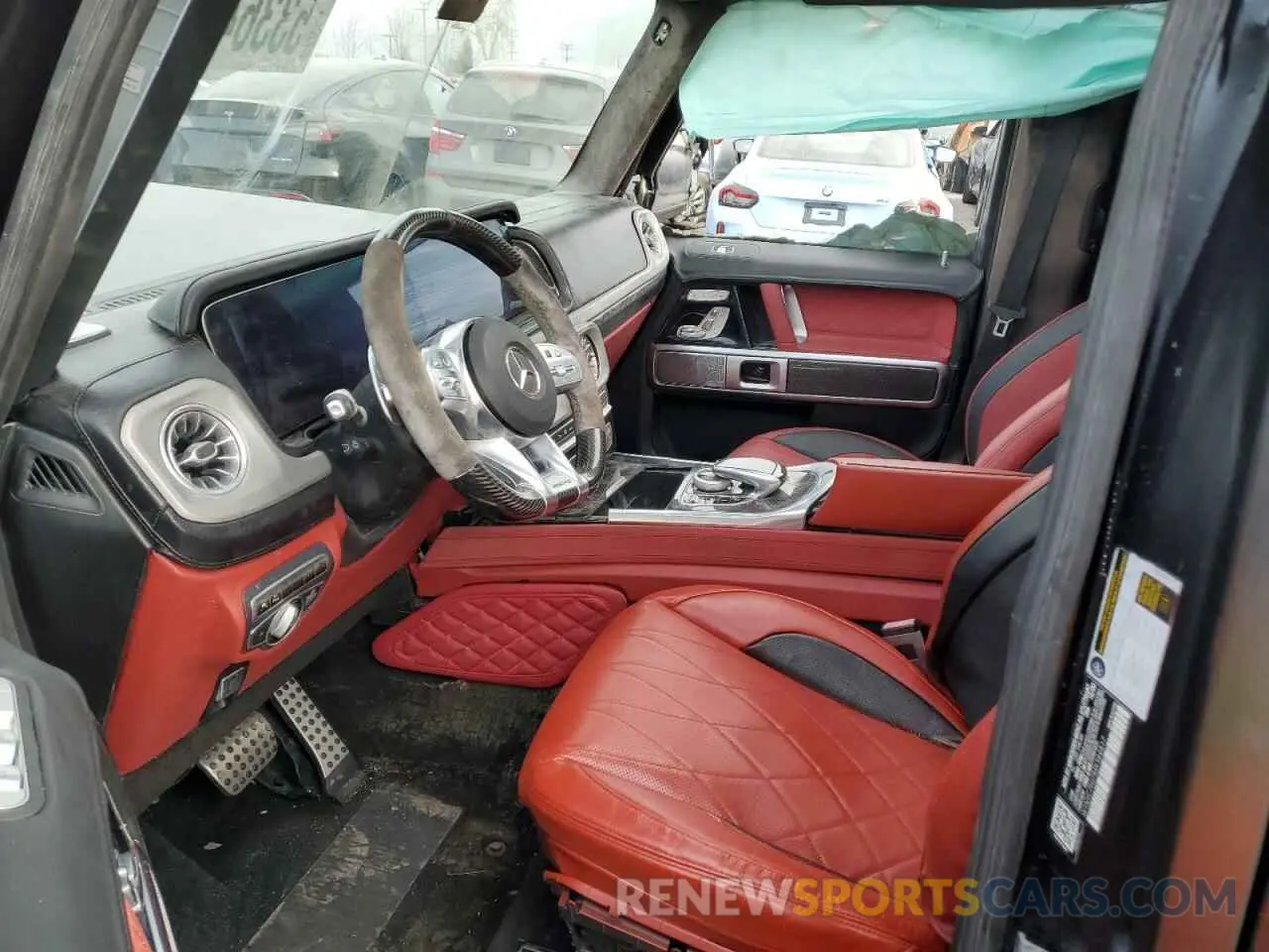7 Photograph of a damaged car W1NYC7HJ7MX384817 MERCEDES-BENZ G-CLASS 2021