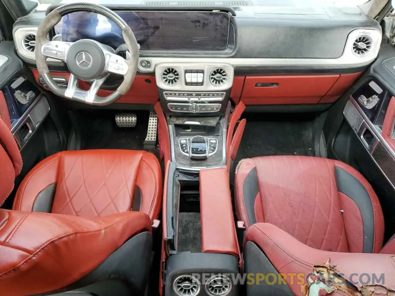 8 Photograph of a damaged car W1NYC7HJ7MX384817 MERCEDES-BENZ G-CLASS 2021