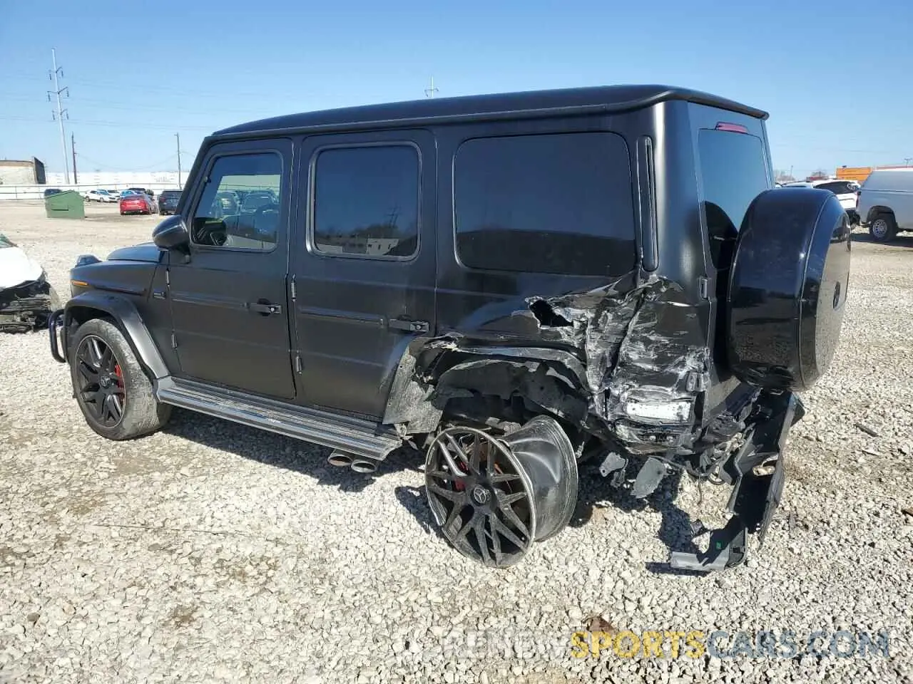 2 Photograph of a damaged car W1NYC7HJ8MX418781 MERCEDES-BENZ G-CLASS 2021