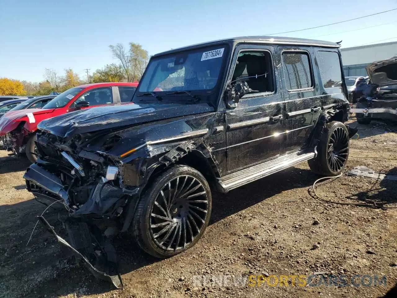 1 Photograph of a damaged car W1NYC7HJ2NX442673 MERCEDES-BENZ G-CLASS 2022