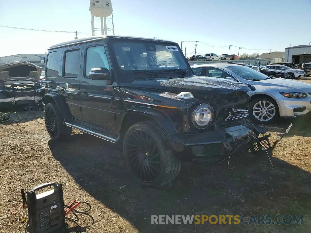4 Photograph of a damaged car W1NYC7HJ2NX442673 MERCEDES-BENZ G-CLASS 2022