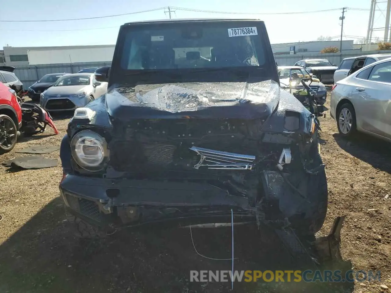 5 Photograph of a damaged car W1NYC7HJ2NX442673 MERCEDES-BENZ G-CLASS 2022