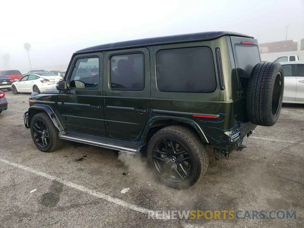 2 Photograph of a damaged car W1NYC7HJ3NX456811 MERCEDES-BENZ G-CLASS 2022