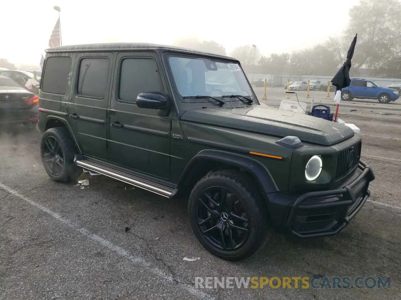 4 Photograph of a damaged car W1NYC7HJ3NX456811 MERCEDES-BENZ G-CLASS 2022