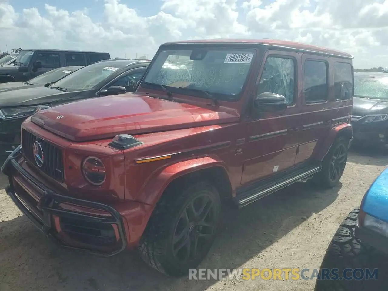 1 Photograph of a damaged car W1NYC7HJ4NX454274 MERCEDES-BENZ G-CLASS 2022