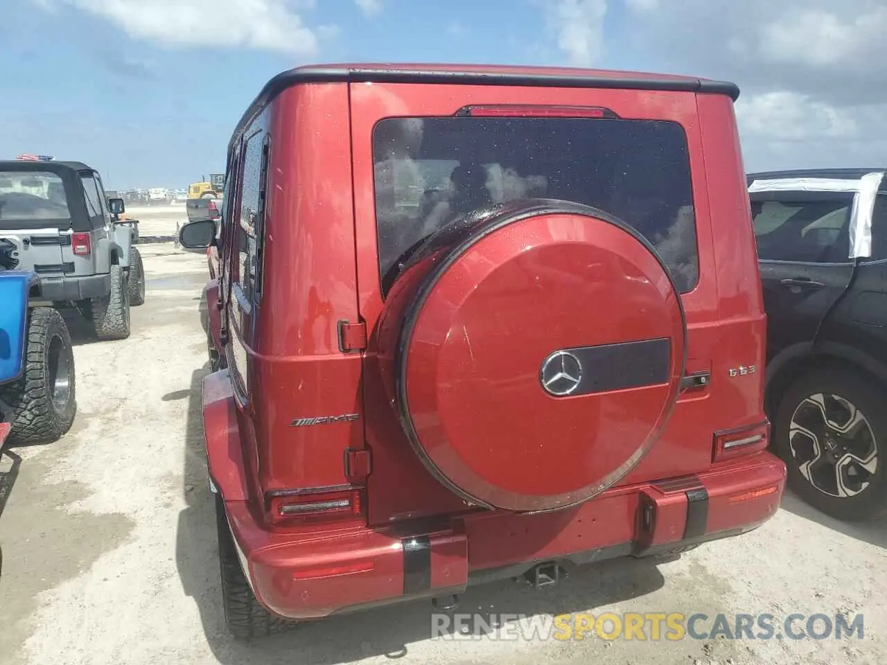 6 Photograph of a damaged car W1NYC7HJ4NX454274 MERCEDES-BENZ G-CLASS 2022