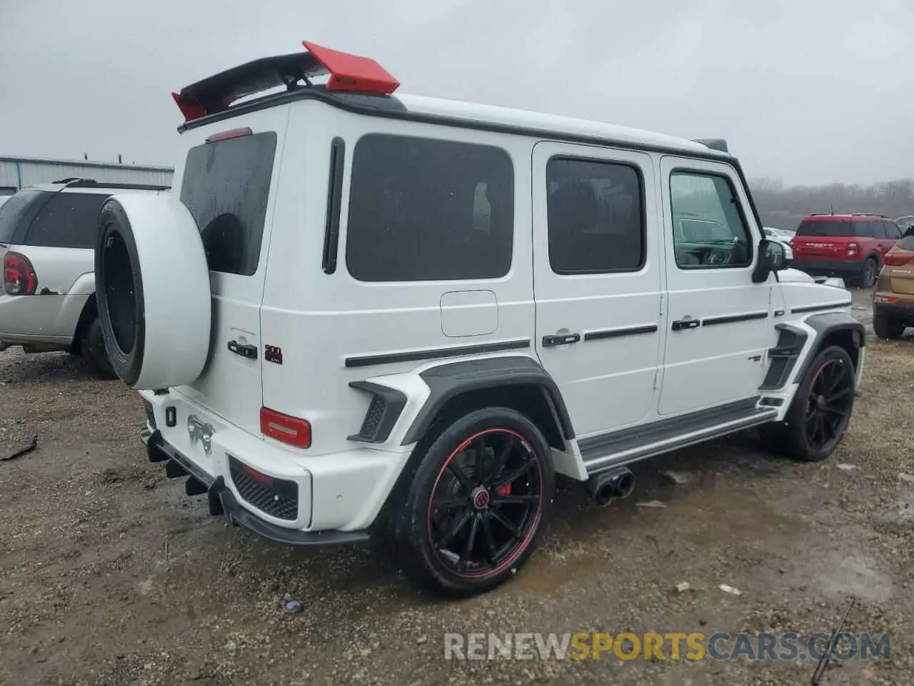 3 Photograph of a damaged car W1NYC7HJ9NX437938 MERCEDES-BENZ G-CLASS 2022