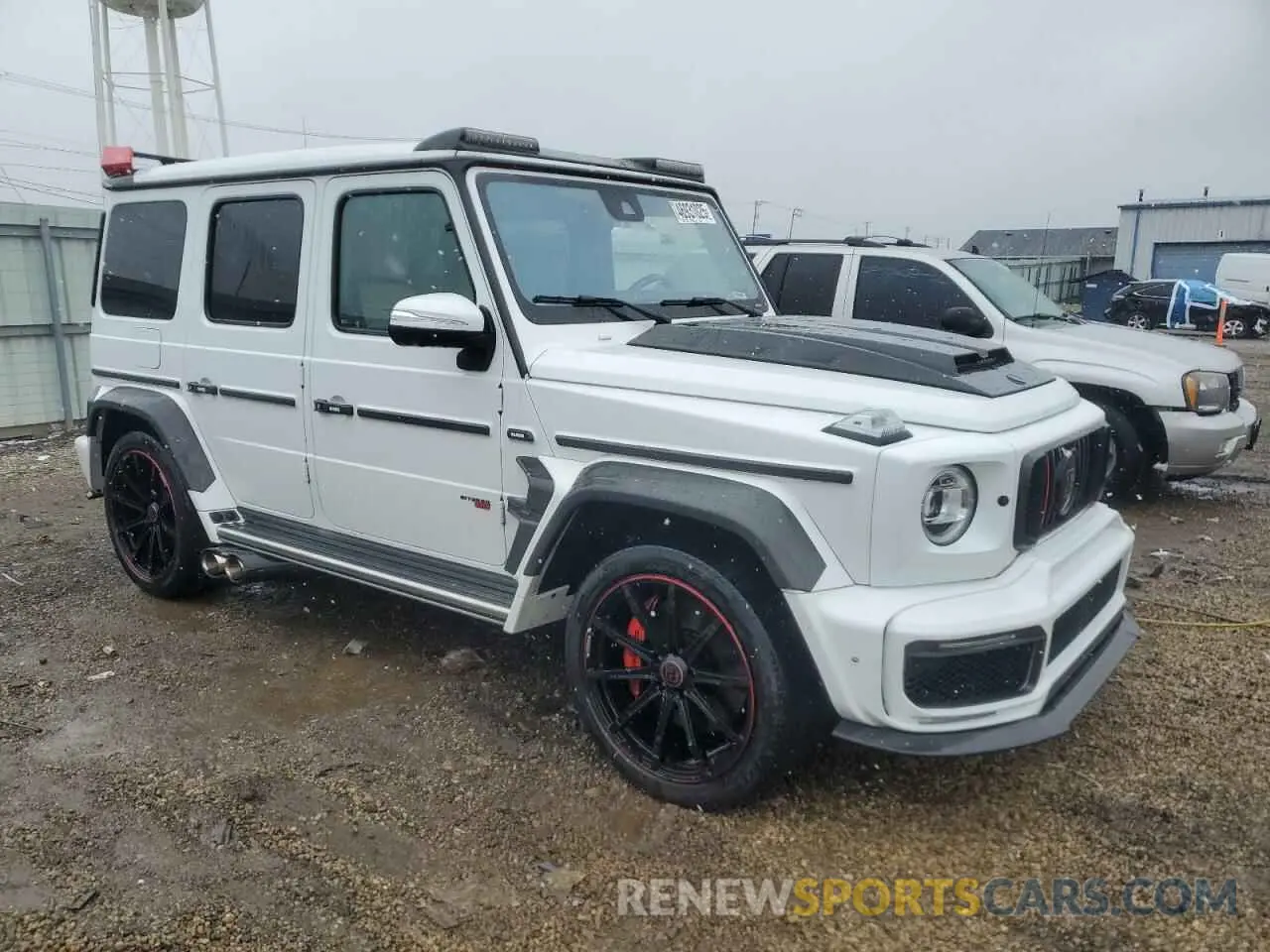 4 Photograph of a damaged car W1NYC7HJ9NX437938 MERCEDES-BENZ G-CLASS 2022