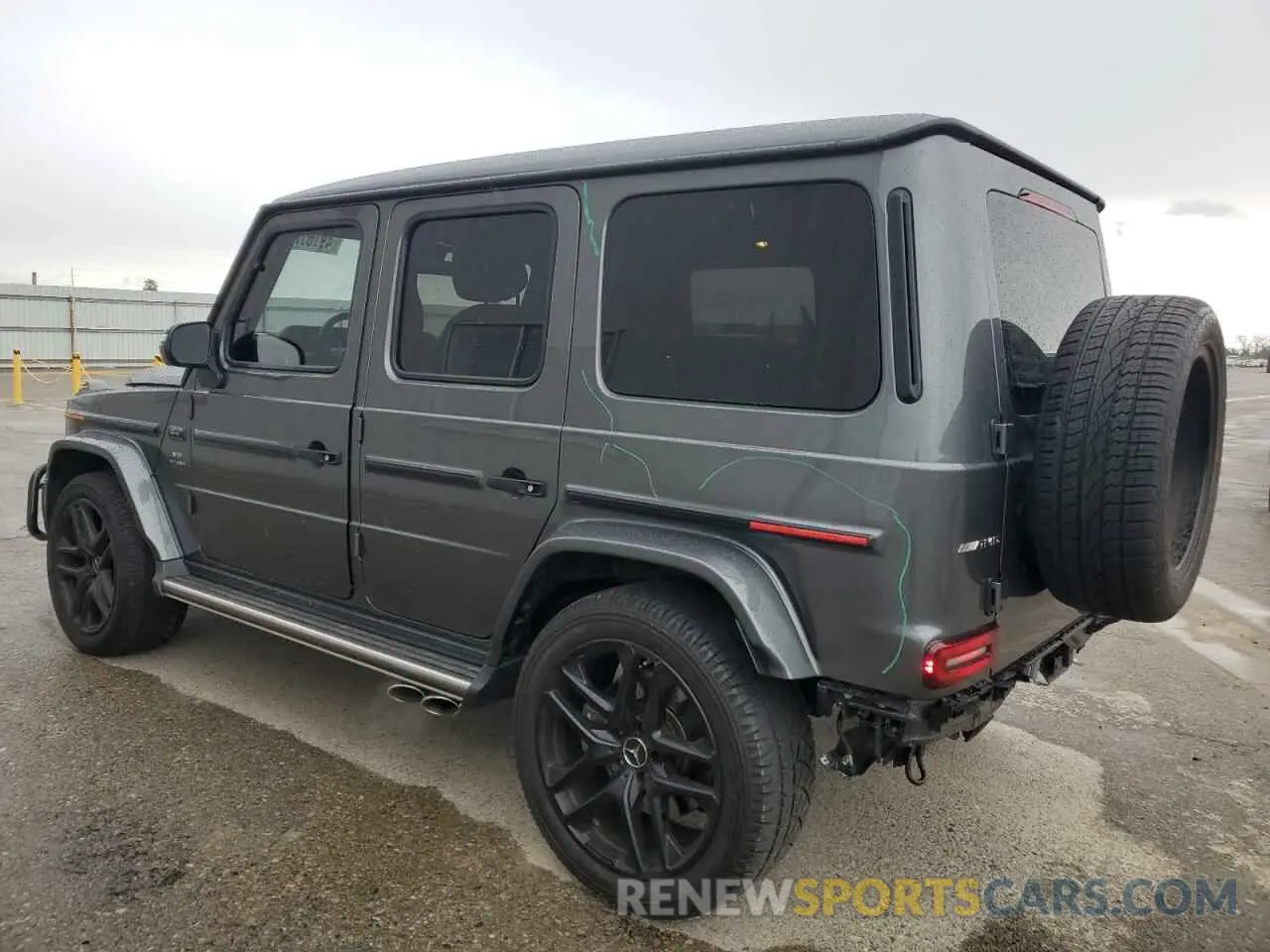 2 Photograph of a damaged car W1NYC7HJXNX443554 MERCEDES-BENZ G-CLASS 2022