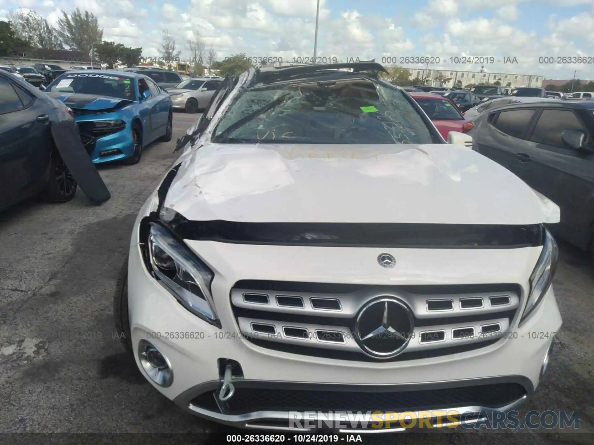 6 Photograph of a damaged car WDCTG4EB3KJ553226 MERCEDES-BENZ GLA 2019