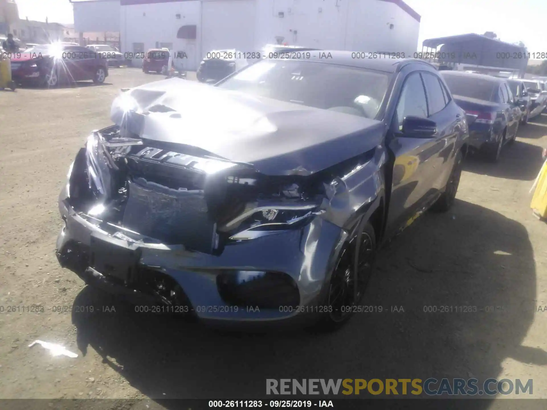 2 Photograph of a damaged car WDCTG4EB3KJ634579 MERCEDES-BENZ GLA 2019