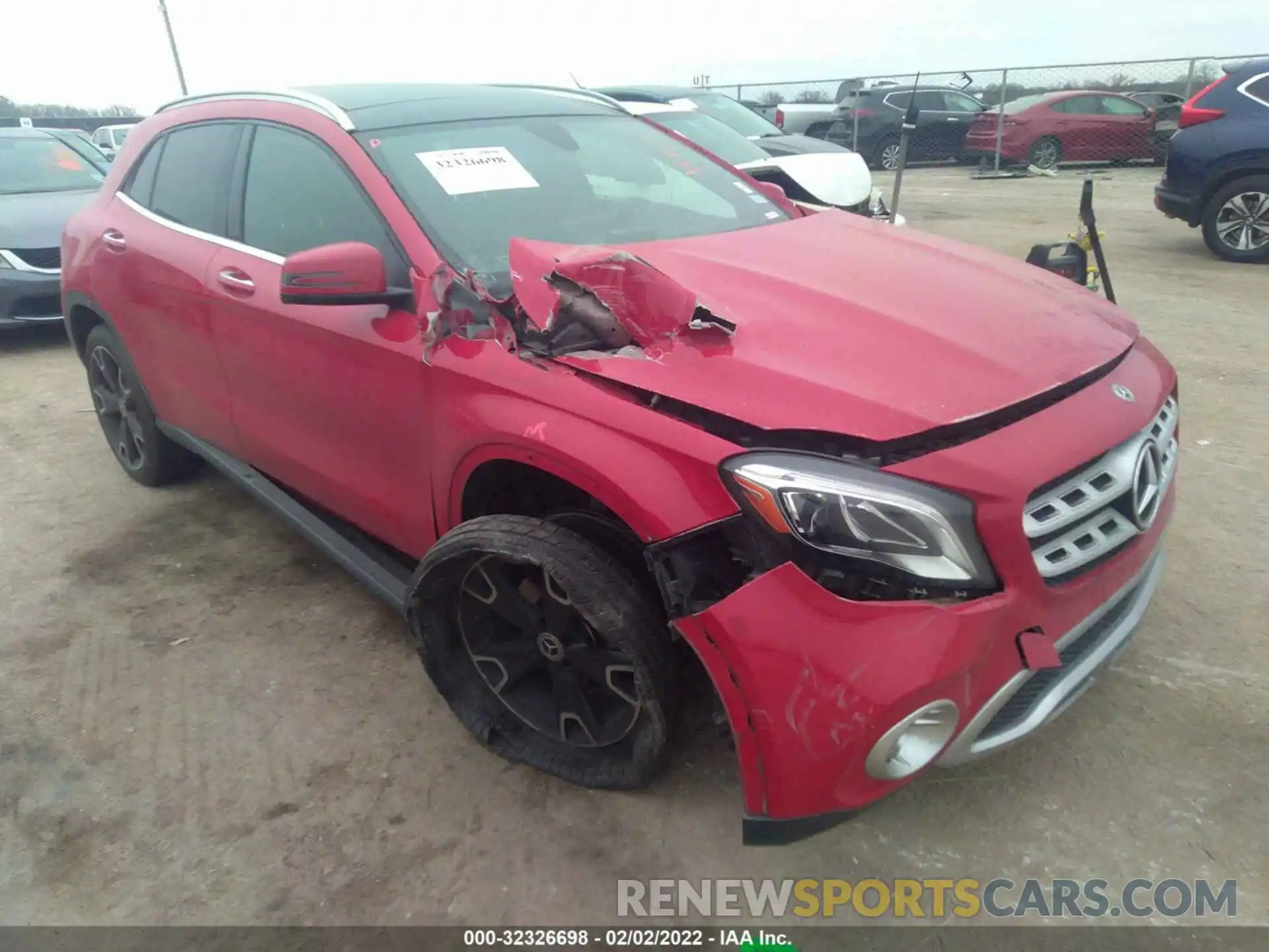 1 Photograph of a damaged car WDCTG4EB3KU009971 MERCEDES-BENZ GLA 2019