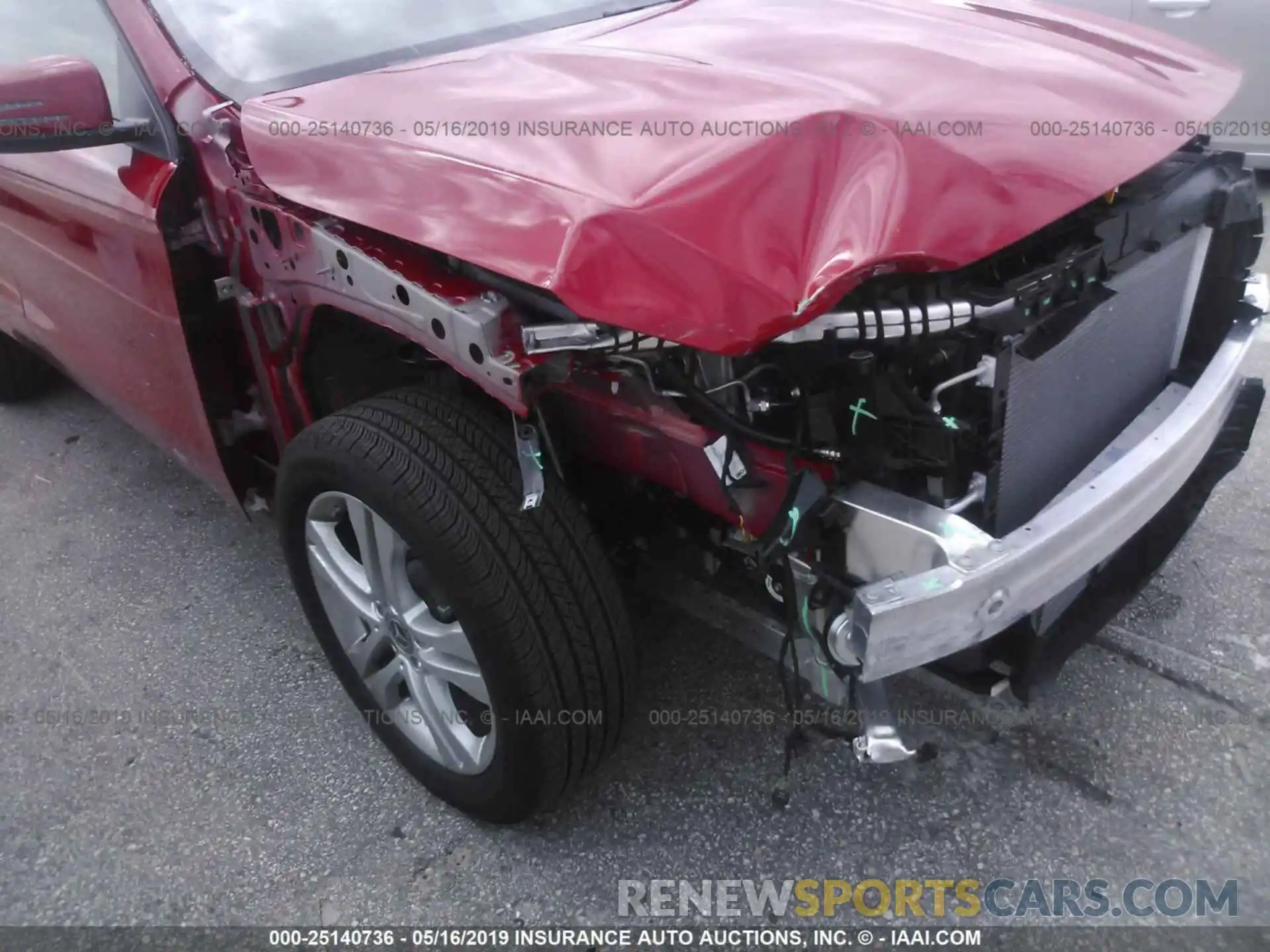 6 Photograph of a damaged car WDCTG4EB3KU011204 MERCEDES-BENZ GLA 2019