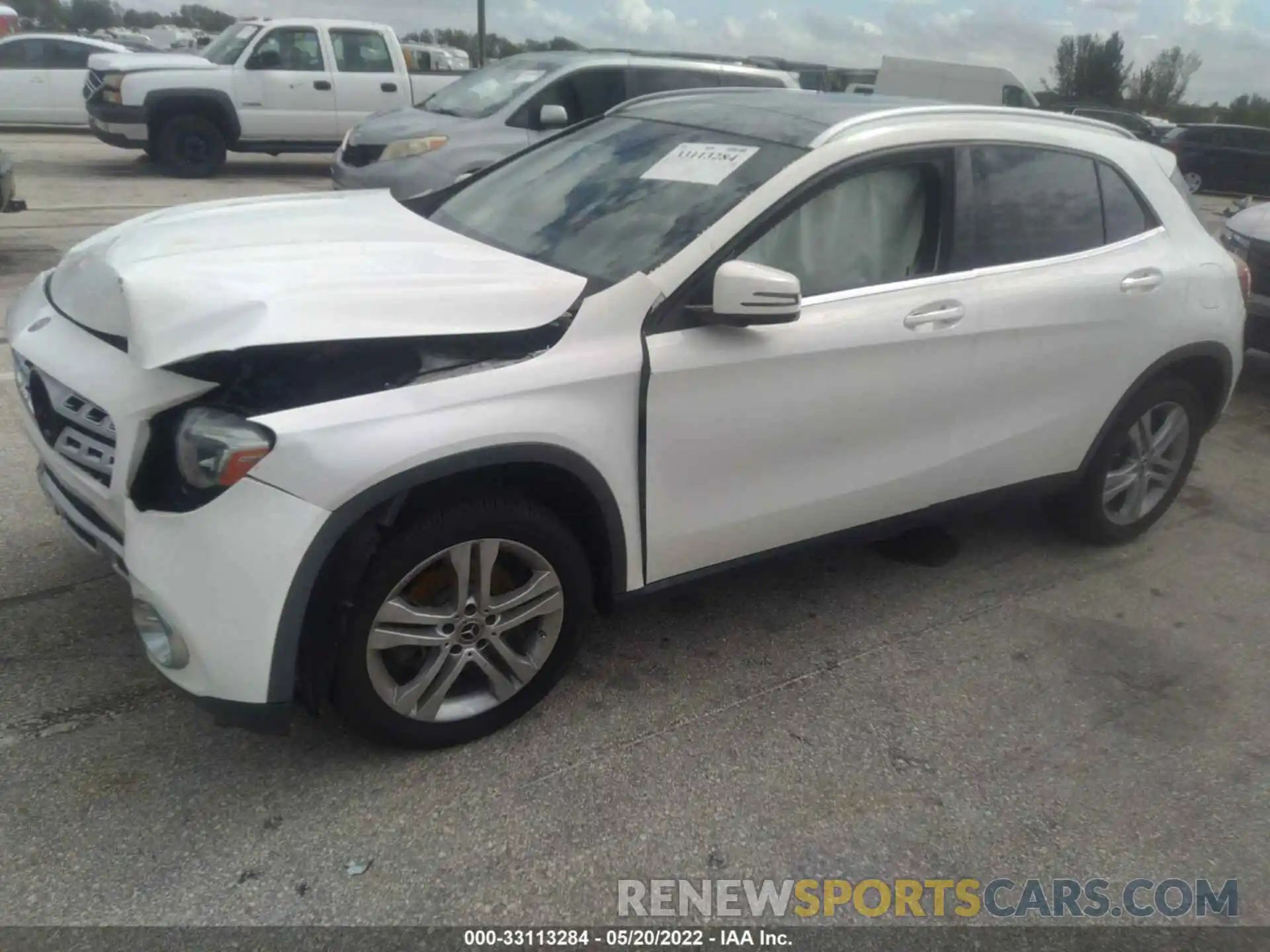 2 Photograph of a damaged car WDCTG4EB6KU004893 MERCEDES-BENZ GLA 2019