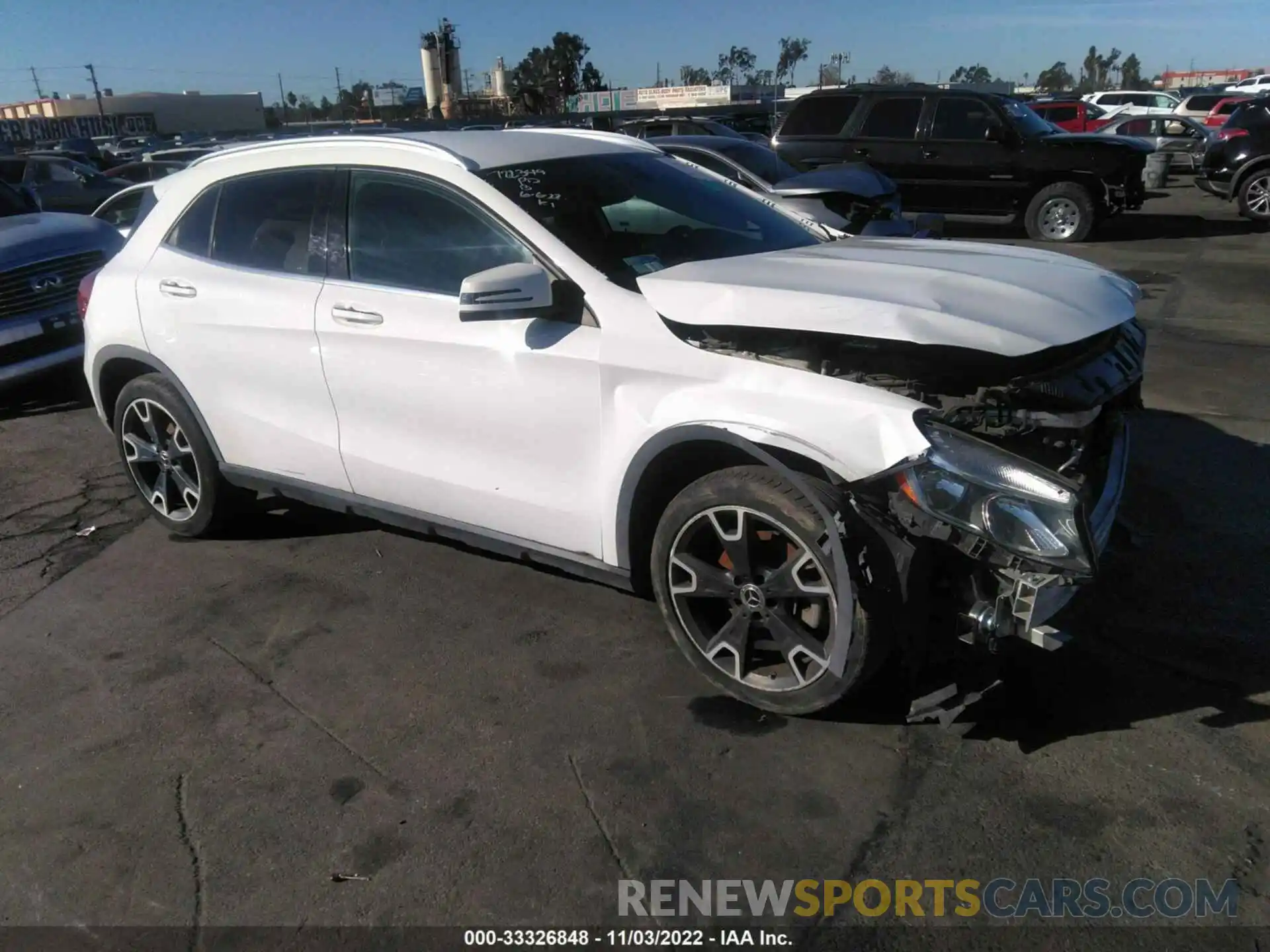 1 Photograph of a damaged car WDCTG4EB7KU004207 MERCEDES-BENZ GLA 2019