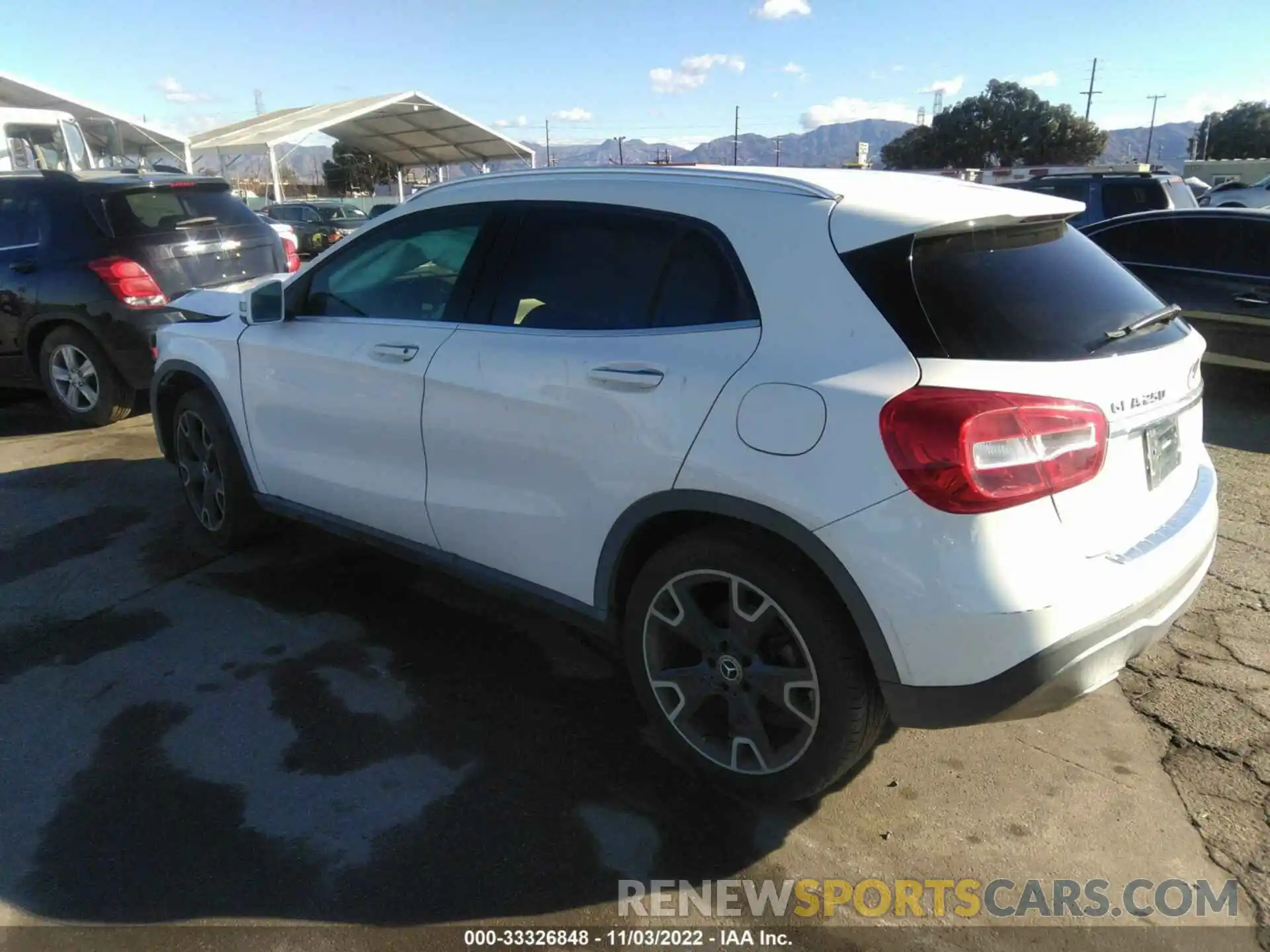 3 Photograph of a damaged car WDCTG4EB7KU004207 MERCEDES-BENZ GLA 2019