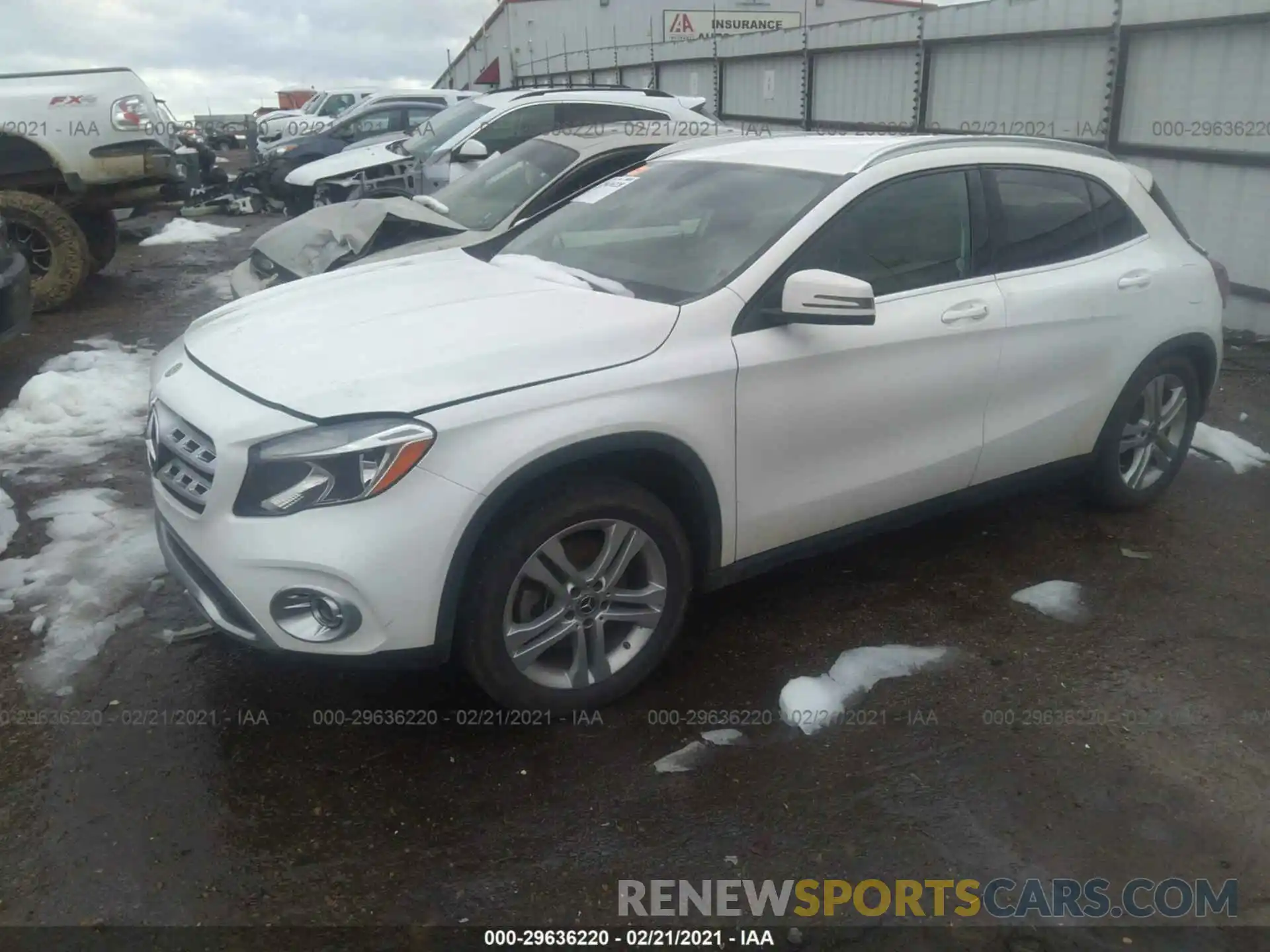 2 Photograph of a damaged car WDCTG4EB7KU004594 MERCEDES-BENZ GLA 2019