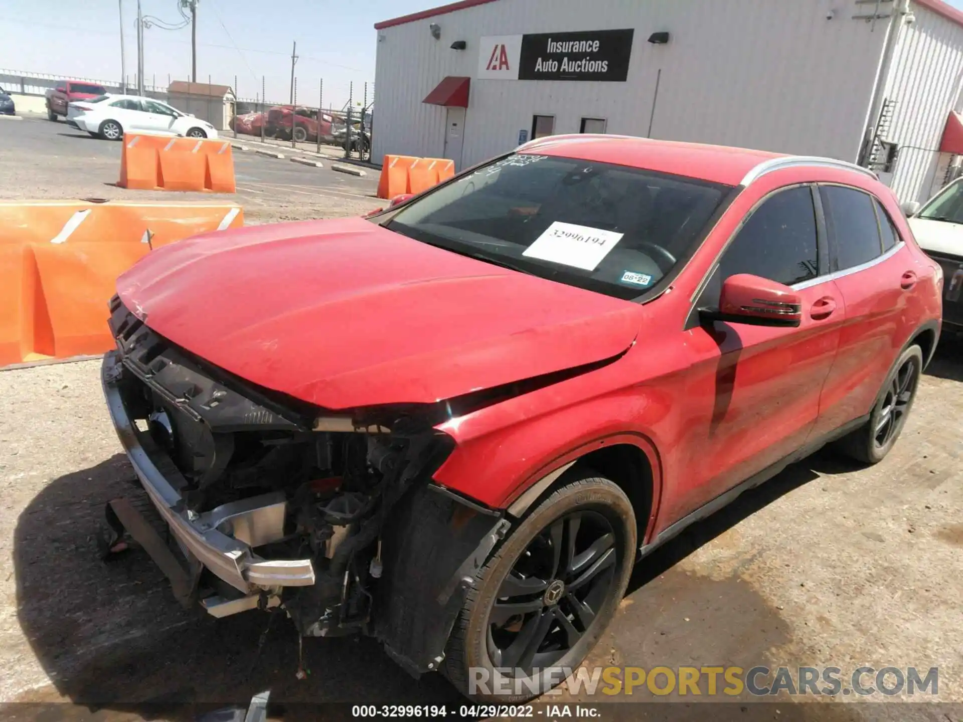 2 Photograph of a damaged car WDCTG4EB8KU010680 MERCEDES-BENZ GLA 2019