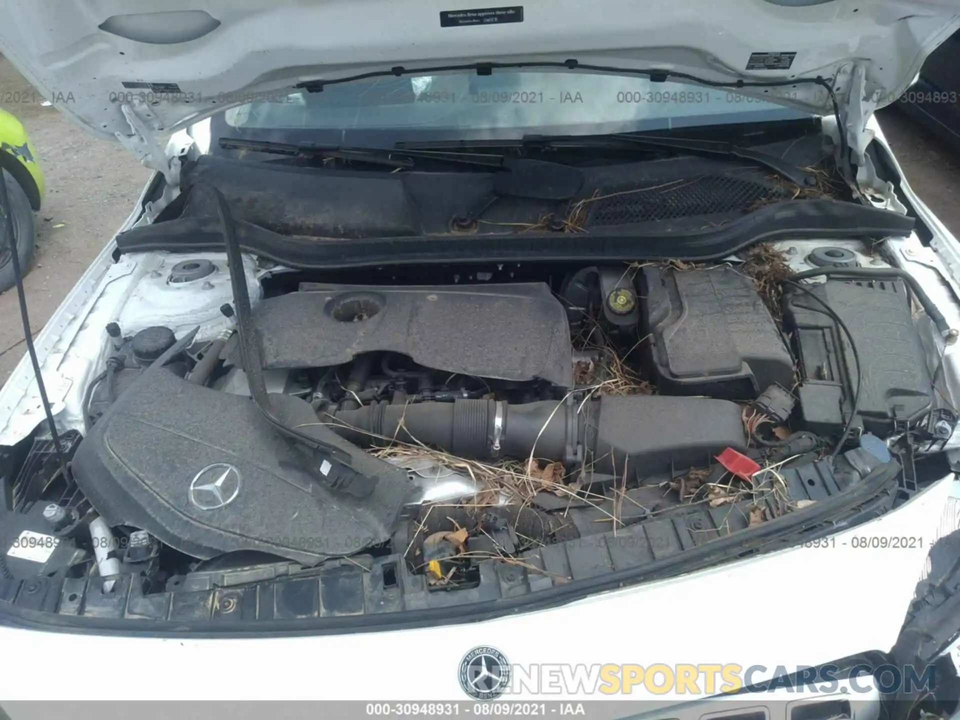 10 Photograph of a damaged car WDCTG4EBXKJ548881 MERCEDES-BENZ GLA 2019