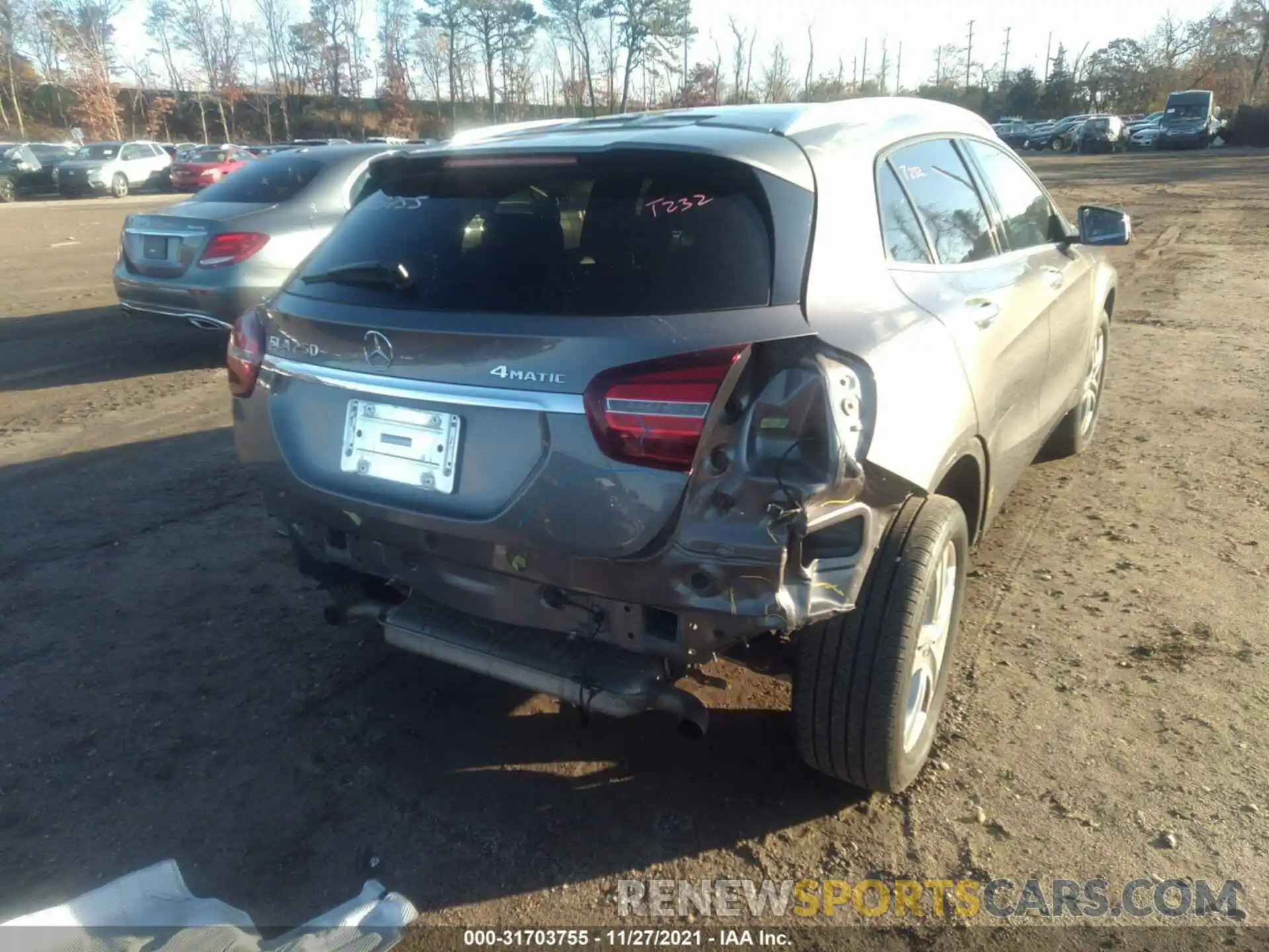 6 Photograph of a damaged car WDCTG4GB0KJ542004 MERCEDES-BENZ GLA 2019