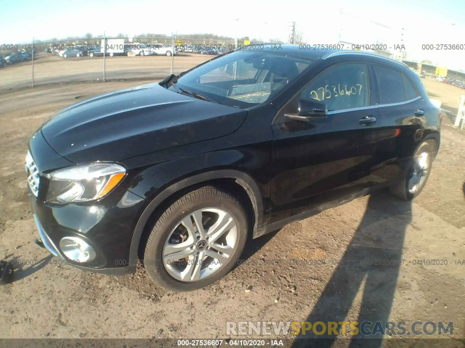 2 Photograph of a damaged car WDCTG4GB0KJ576475 MERCEDES-BENZ GLA 2019