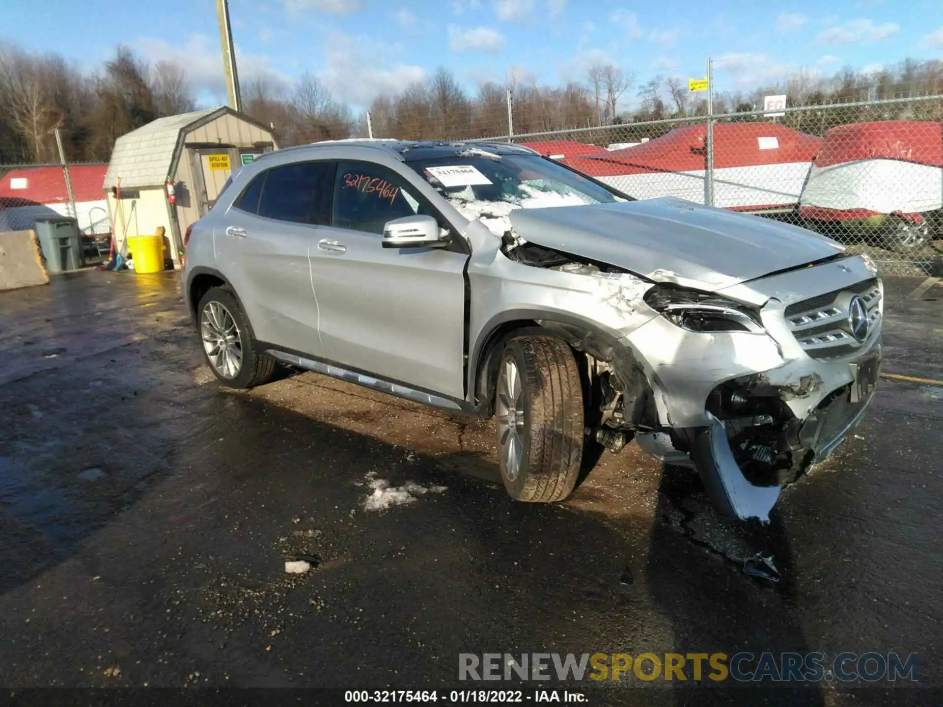 1 Photograph of a damaged car WDCTG4GB2KU012907 MERCEDES-BENZ GLA 2019